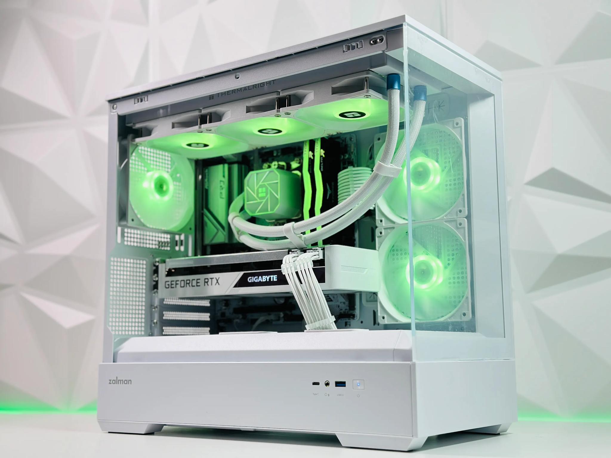 🤍🐻‍❄️Gaming PC▪️Nvidia RTX 3070 8GB▪️AMD Ryzen 7 5700X 8 core▪️32GB DDR4 ▪️ 1TB SSD NVME