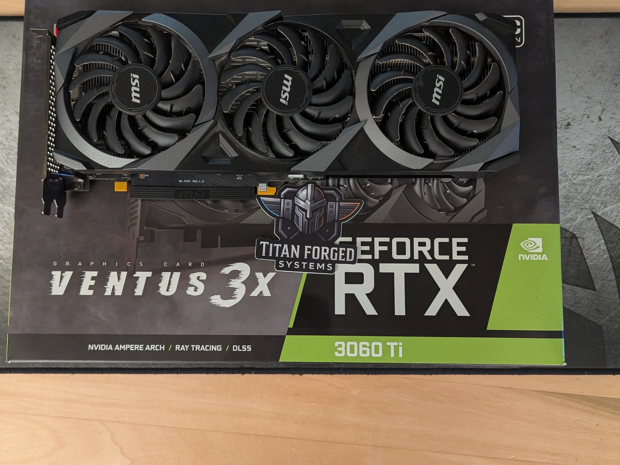 🌪️ MSI 3060 Ti VENTUS 3X OC – Triple-Fan Powerhouse | 8GB GDDR6 | Ampere Performance