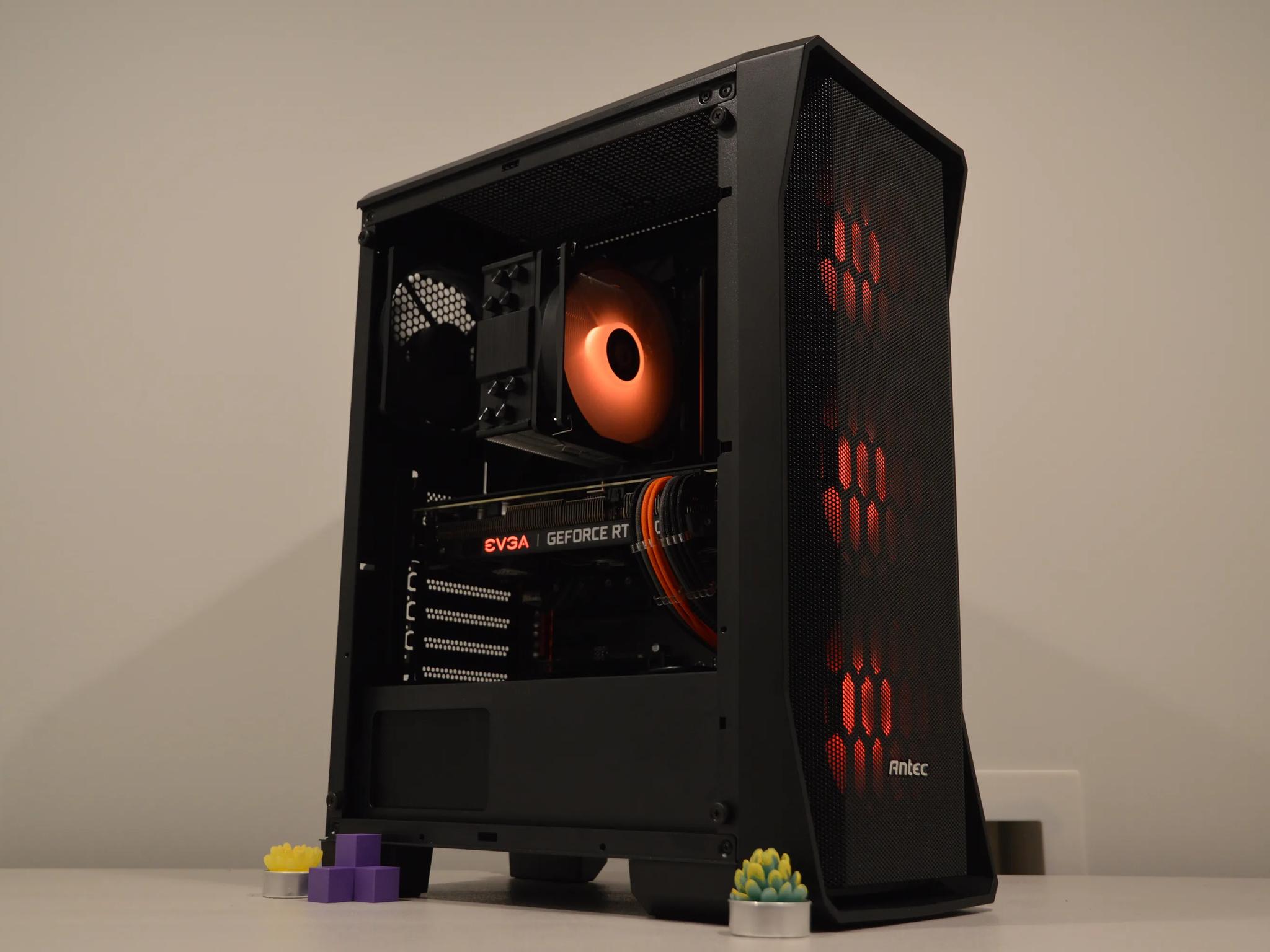 ⚫🟠 MIDNIGHT ORANGE 🟠⚫ | AMD Ryzen 7 5700X | NVIDIA RTX 3070 | 32 GB RAM | 1TB Gen 4 NVME SSD |