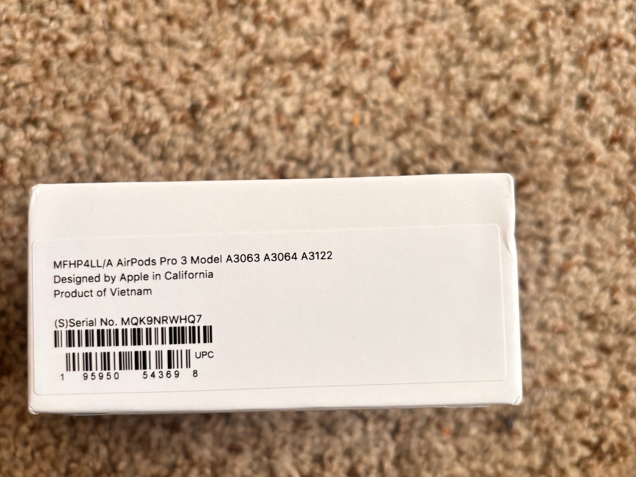 On sale! Apple Airpod pros 3