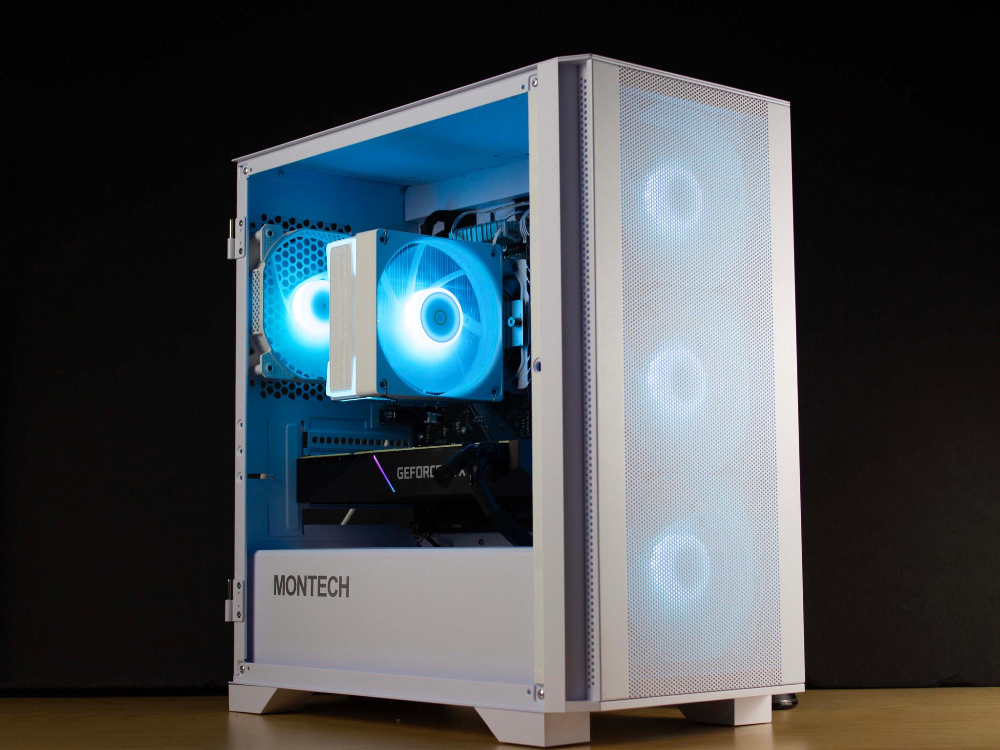🧊❄️🧊 White Gaming PC – RTX 2070 Super, Ryzen 5 5500, 16GB RAM, 512GB SSD - WiFi, BlueTooth 🧊❄️🧊