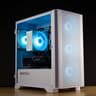 🧊❄️🧊 White Gaming PC – RTX 2070 Super, Ryzen 5 5500, 16GB RAM, 512GB SSD - WiFi, BlueTooth 🧊❄️🧊