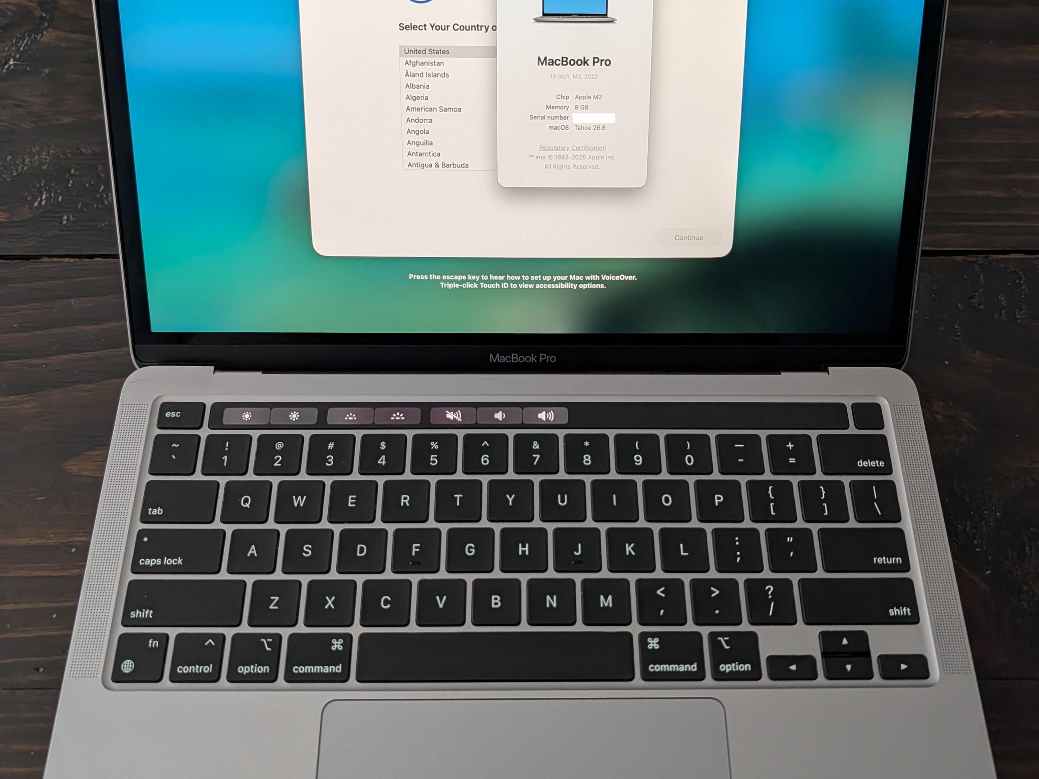 M2 MacBook Pro 13