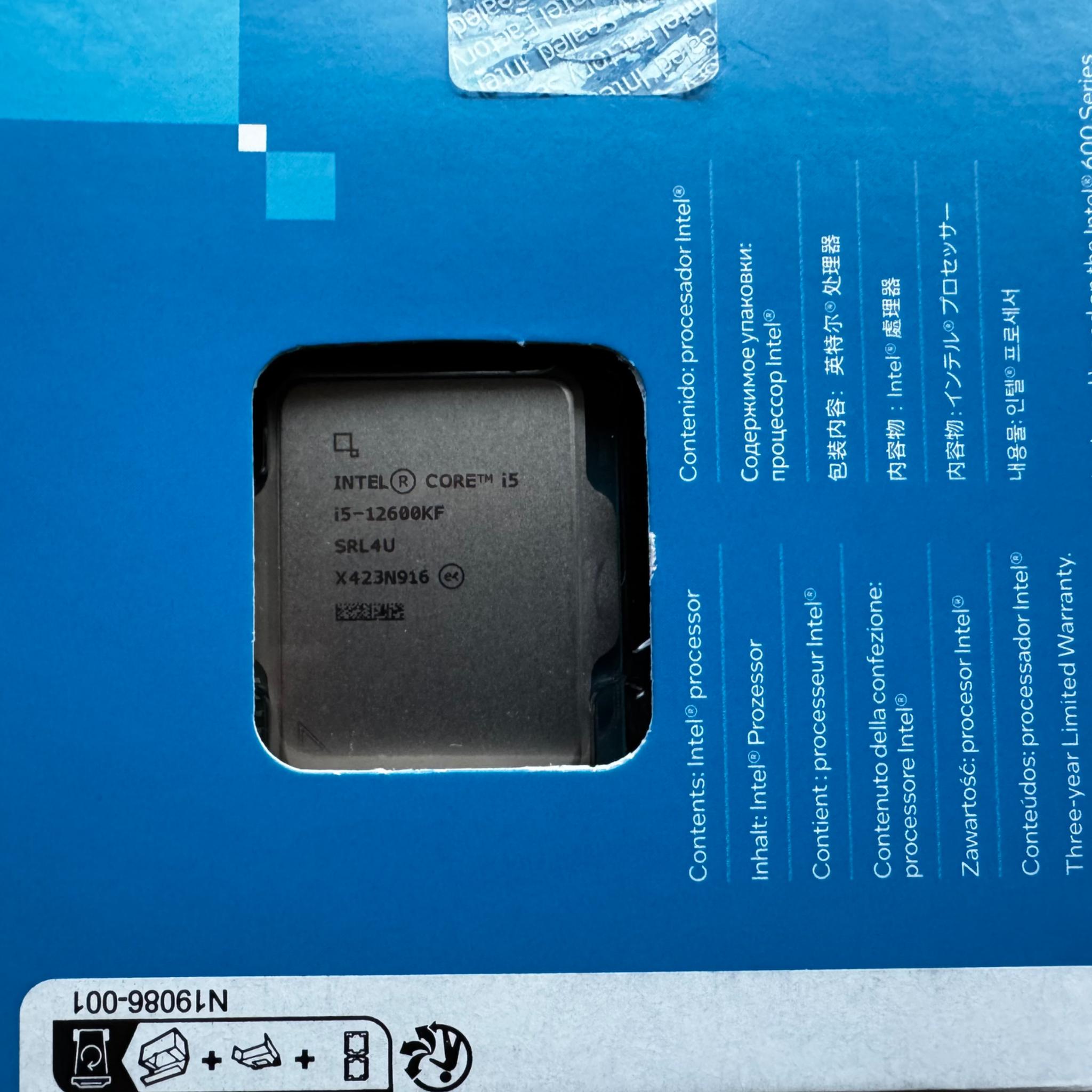 Intel core i5-12600kf