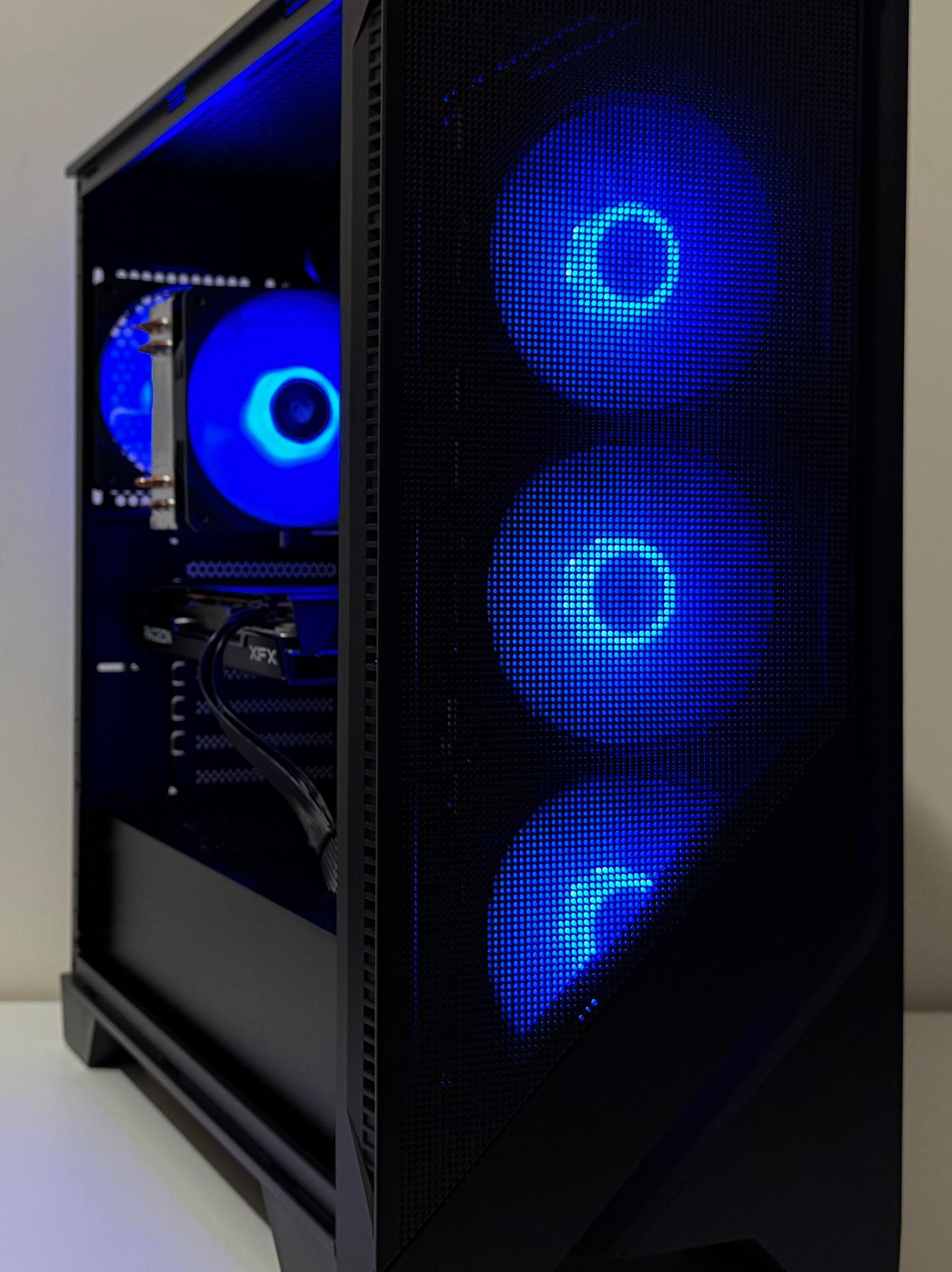 Intel Core i5 13400 16GB DDR5 AMD Radeon RX 7600 ASUS Z790 WD 1TB NVMe Gen4 SSD Gaming PC