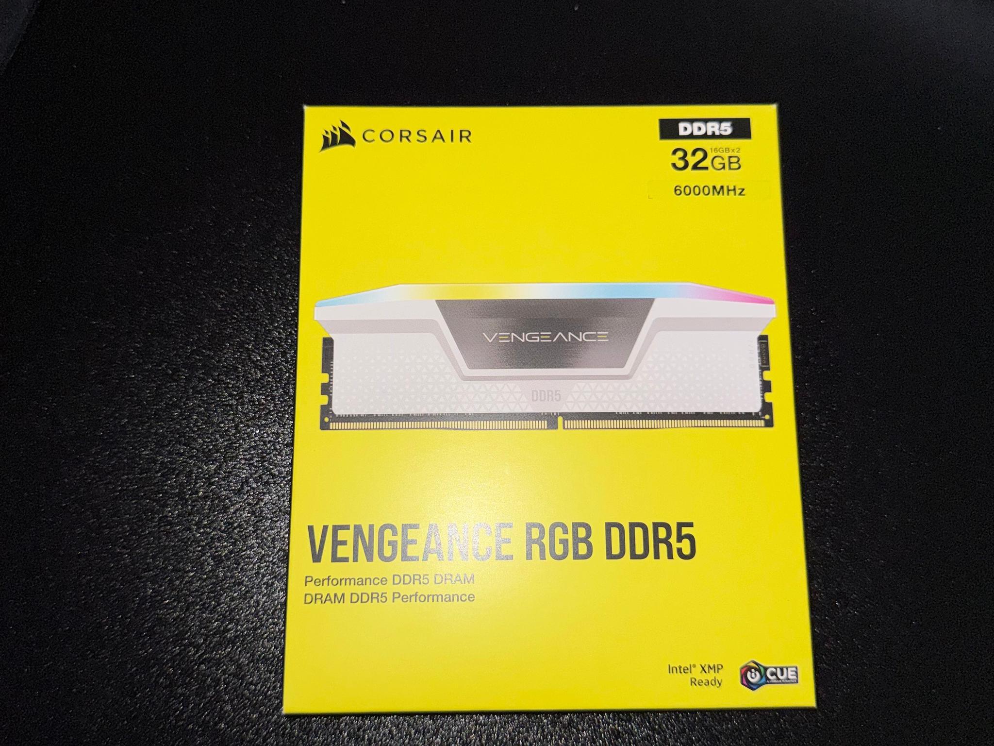 Corsair Vengeance RGB DDR5-6000 32GB kit