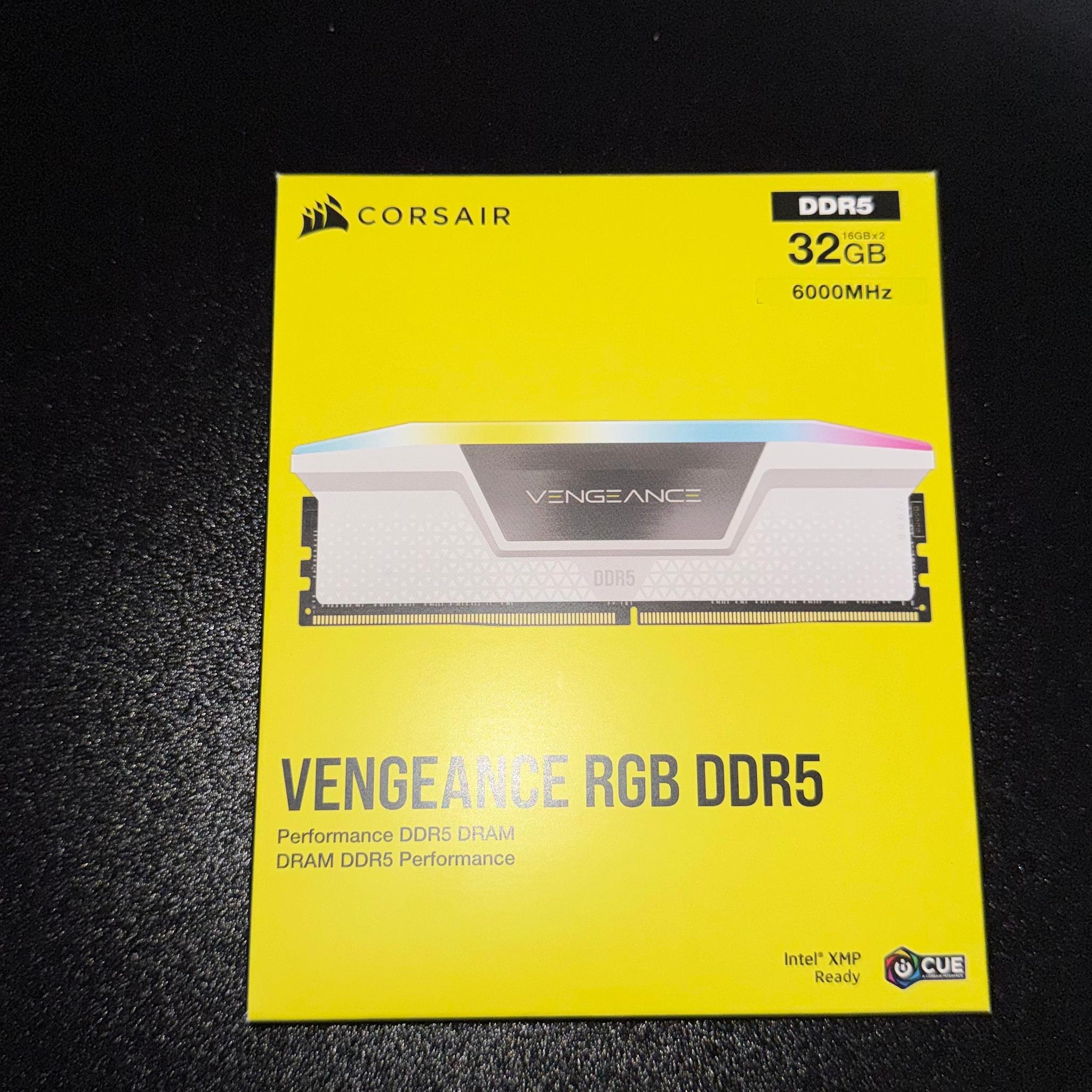 Corsair Vengeance RGB DDR5-6000 32GB kit