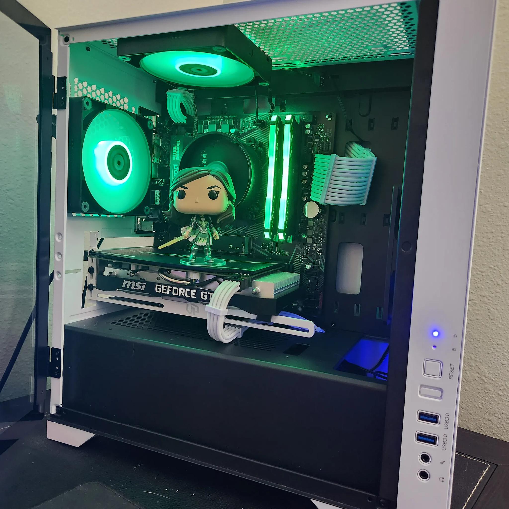 Great budget gaming PC! Ryzen 5 5500, GTX 1660S, 16 GB Ram, 1 TB SSD. Highly upgradable!