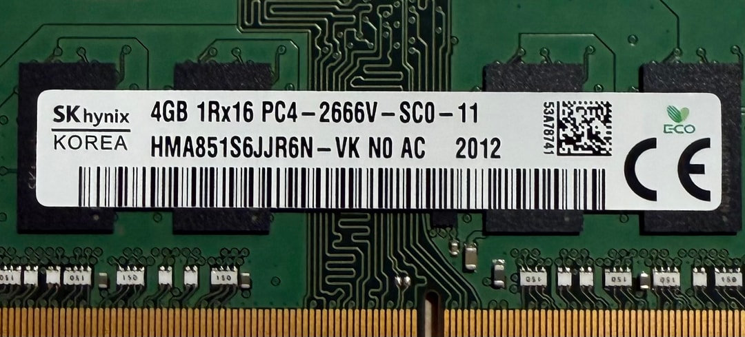 SK Hynix 4gb 2666 DDR4 SODIMM RAM | Jawa