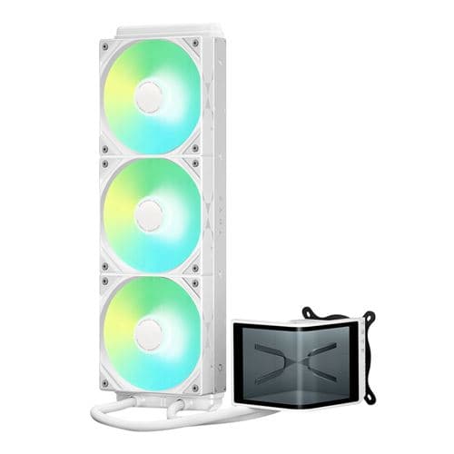 TRYX PANORAMA SE 360 ARGB 360mm All in One Liquid CPU Cooling Kit - White