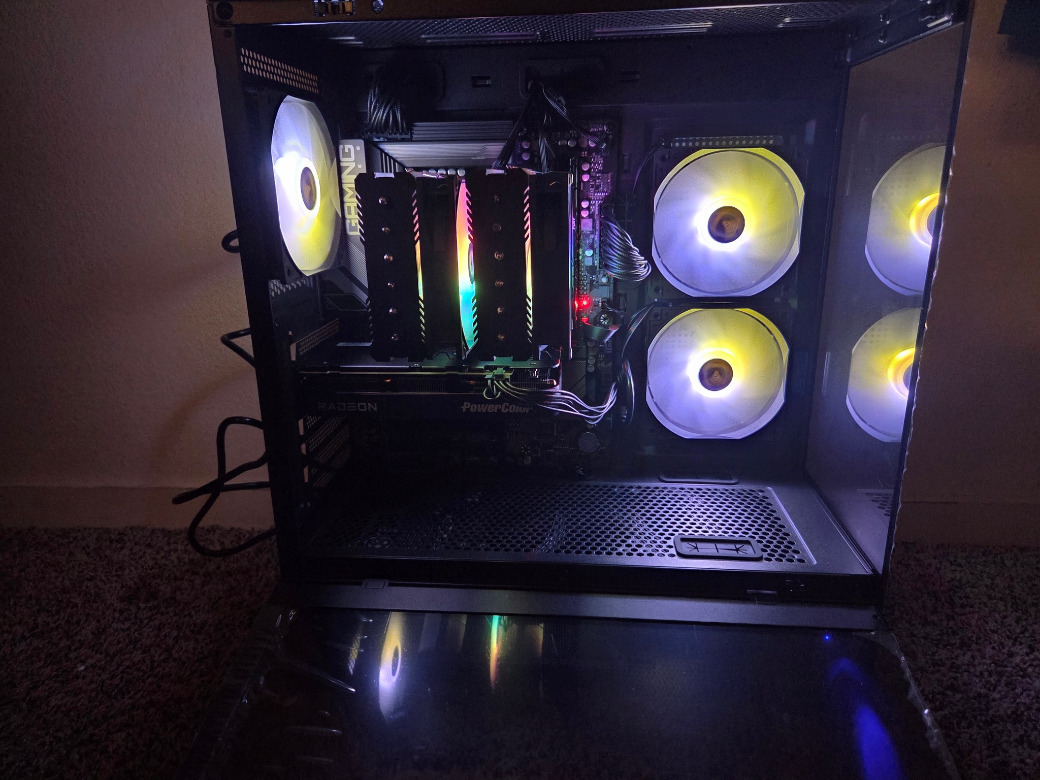 Low Key Gaming Beast/Custom PC Build/9060xt/7600x/32GB DDR5 CL30