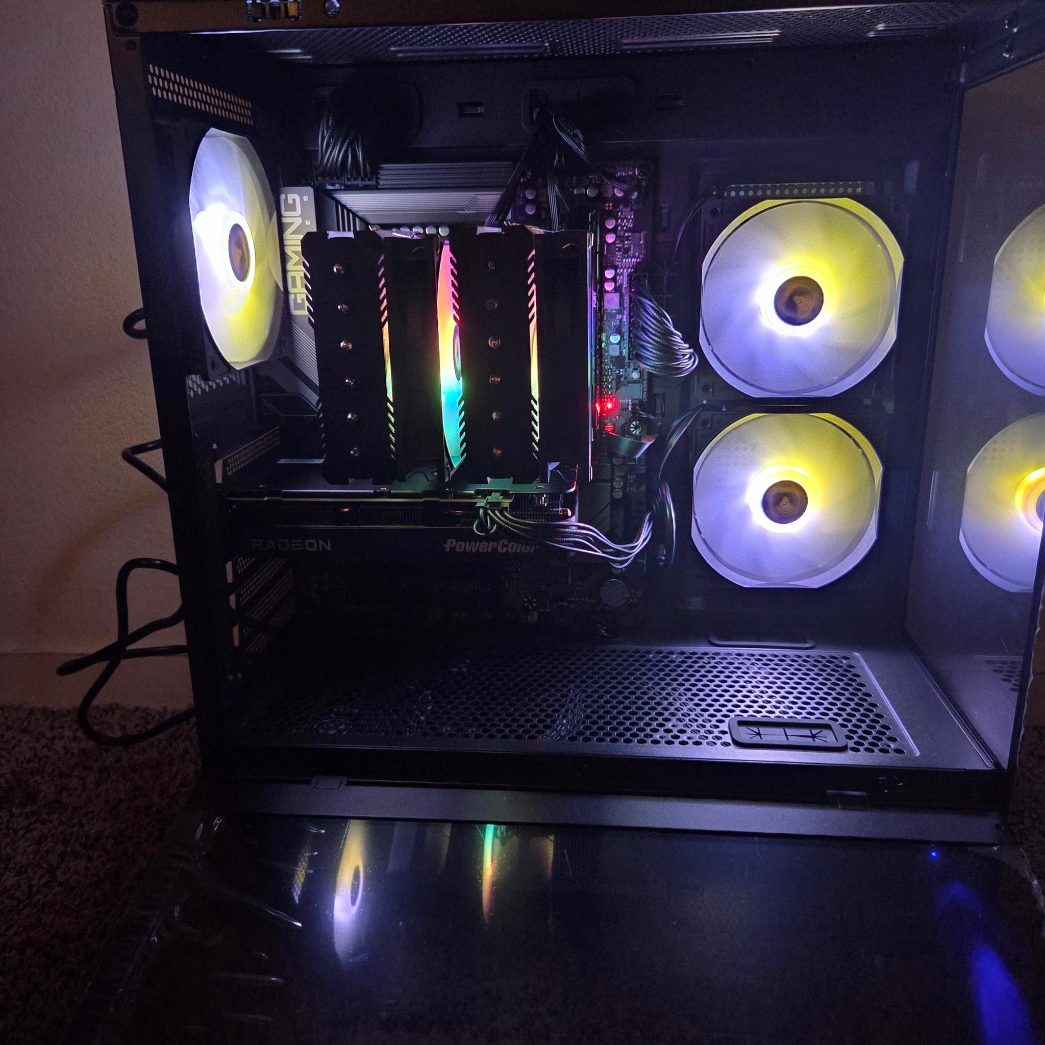 Low Key Gaming Beast/Custom PC Build/9060xt/7600x/32GB DDR5 CL30