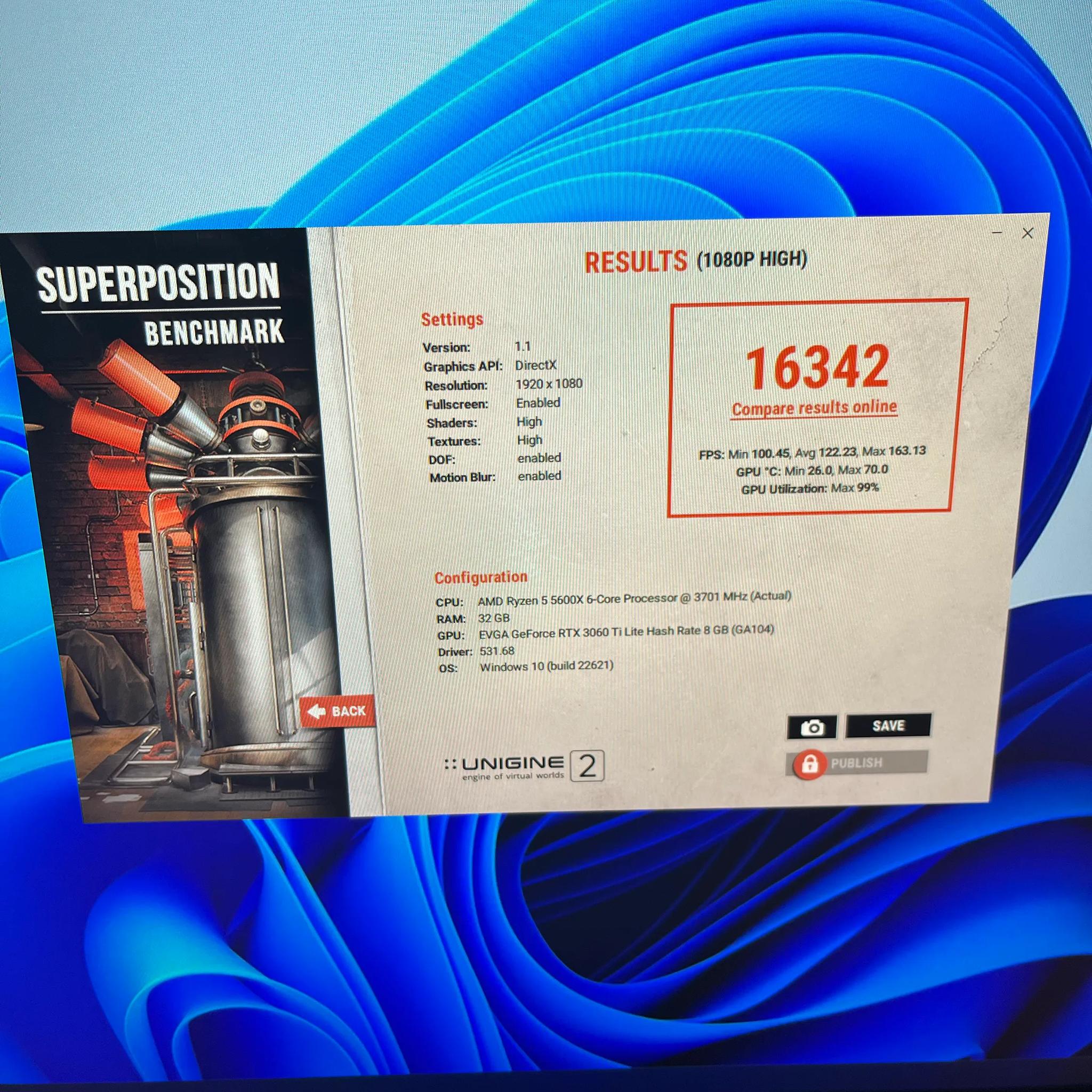 EVGA Nvidia RTX 3060 Ti FTW3 (With Active Warranty)