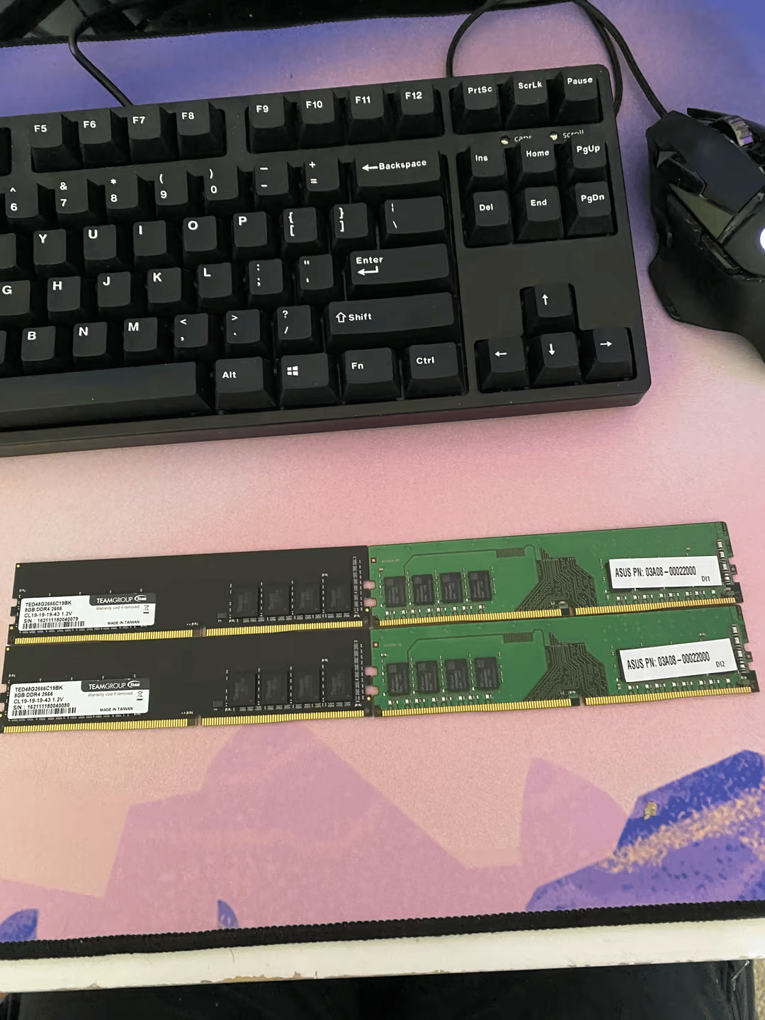 16gb (2 X 8GB) SK Hynix RAM 3200MHz