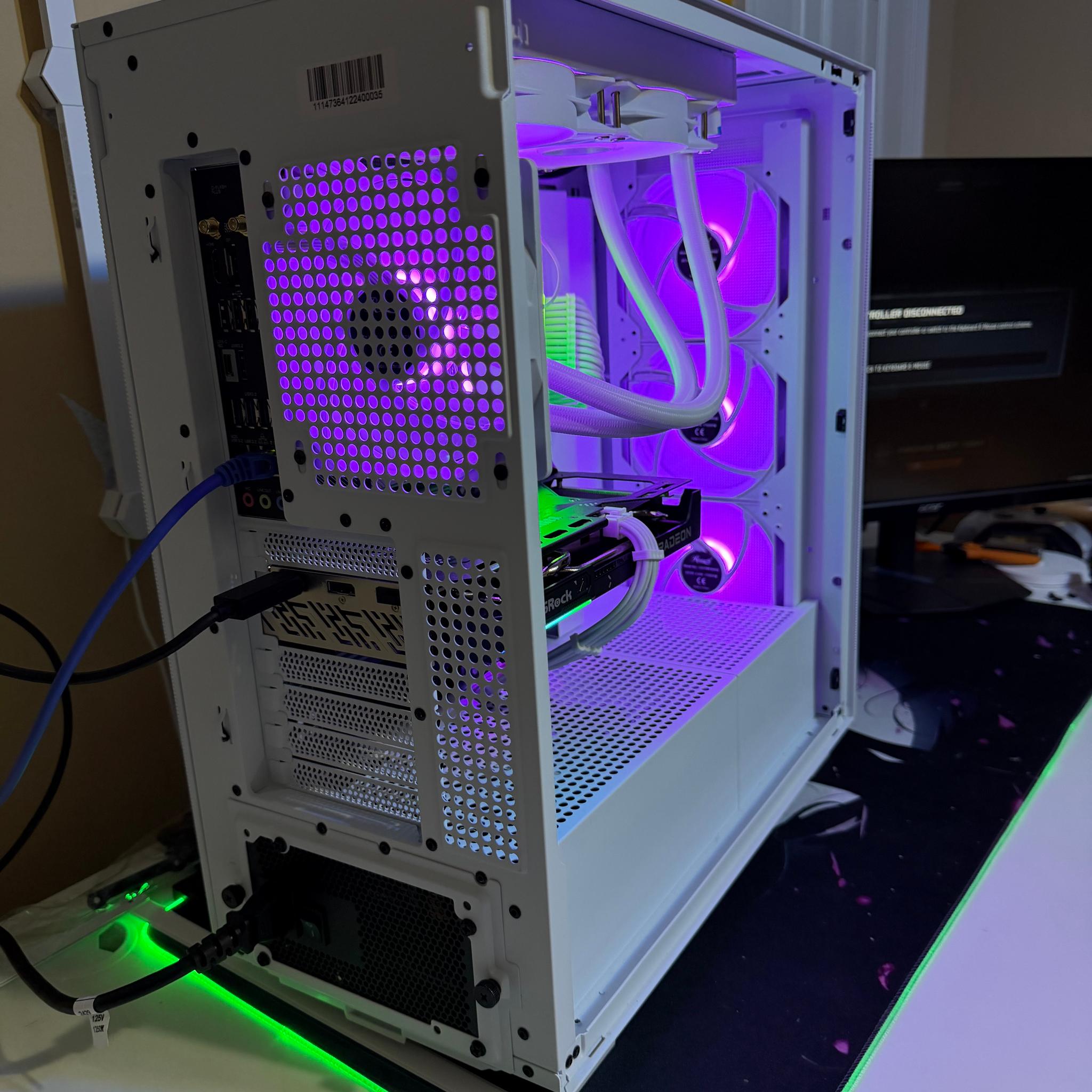 RX 9600 XT 16GB | Ryzen 5 9600X | 32GB RGB DDR5 | 1TB Gen4 NVMe | Custom-Built PC