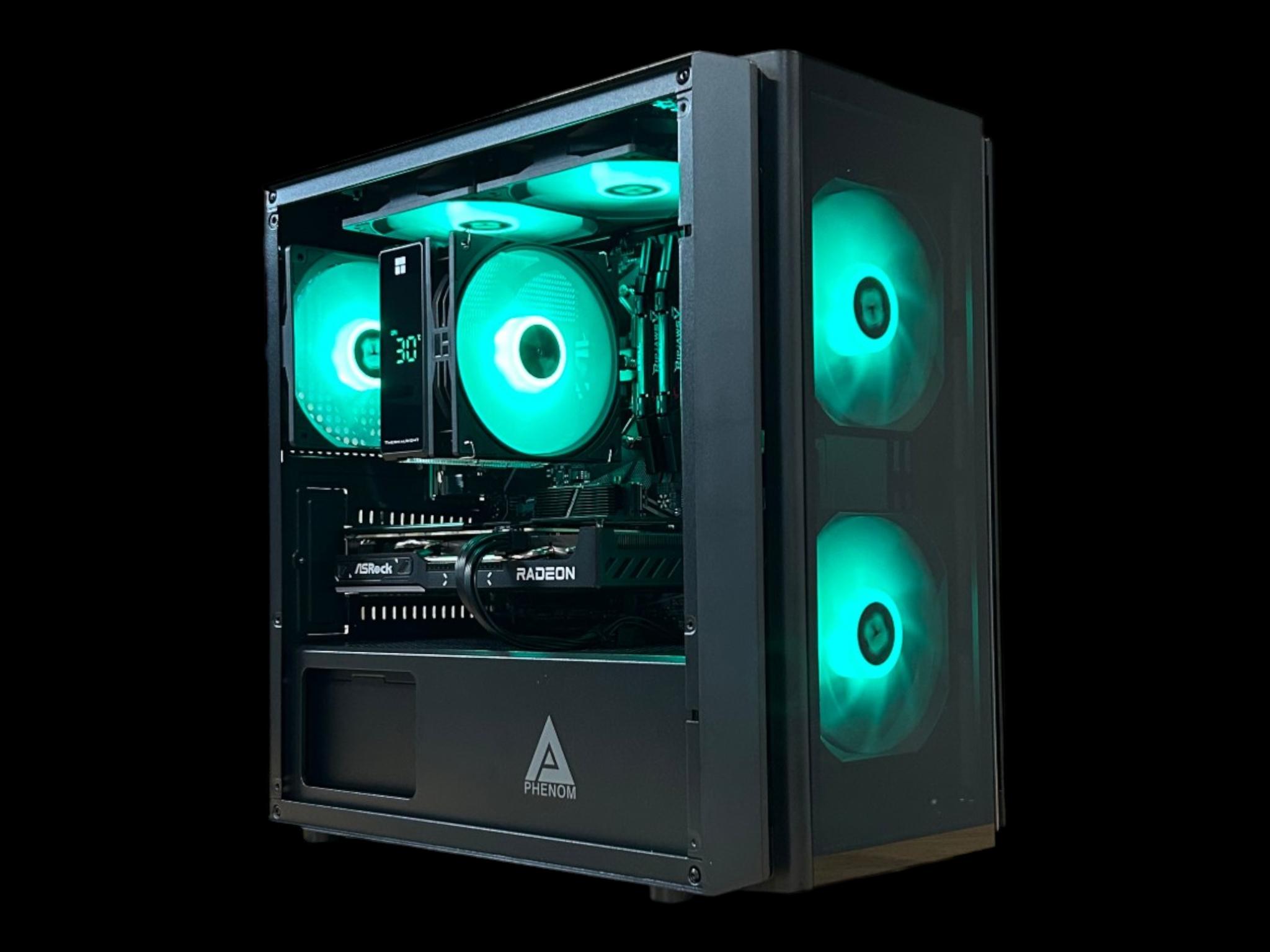 RX 9060XT 16GB | Ryzen 5 5600X | 16GB DDR4 | 1TB NVMe | Digital Display | The Stalker RX