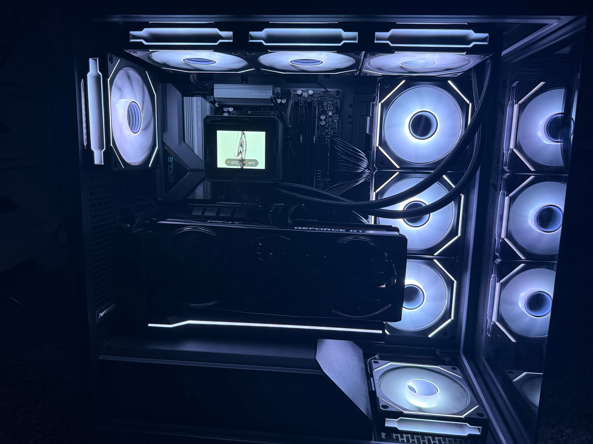 Custom Gaming PC Build | NVIDIA RTX 5070 ti | 32GBs Ram DDR5 | 2tb M.2 NVMe | AIO Cooler w display