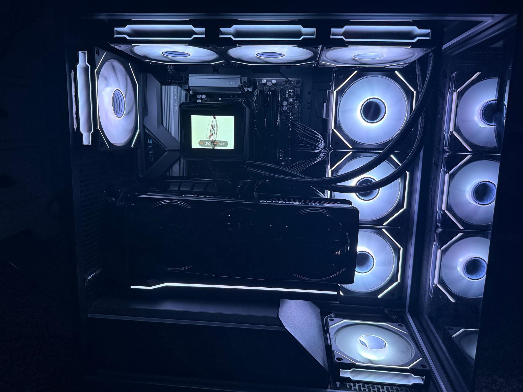 Custom Gaming PC Build | NVIDIA RTX 5070 ti | 32GBs Ram DDR5 | 2tb M.2 NVMe | AIO Cooler w display