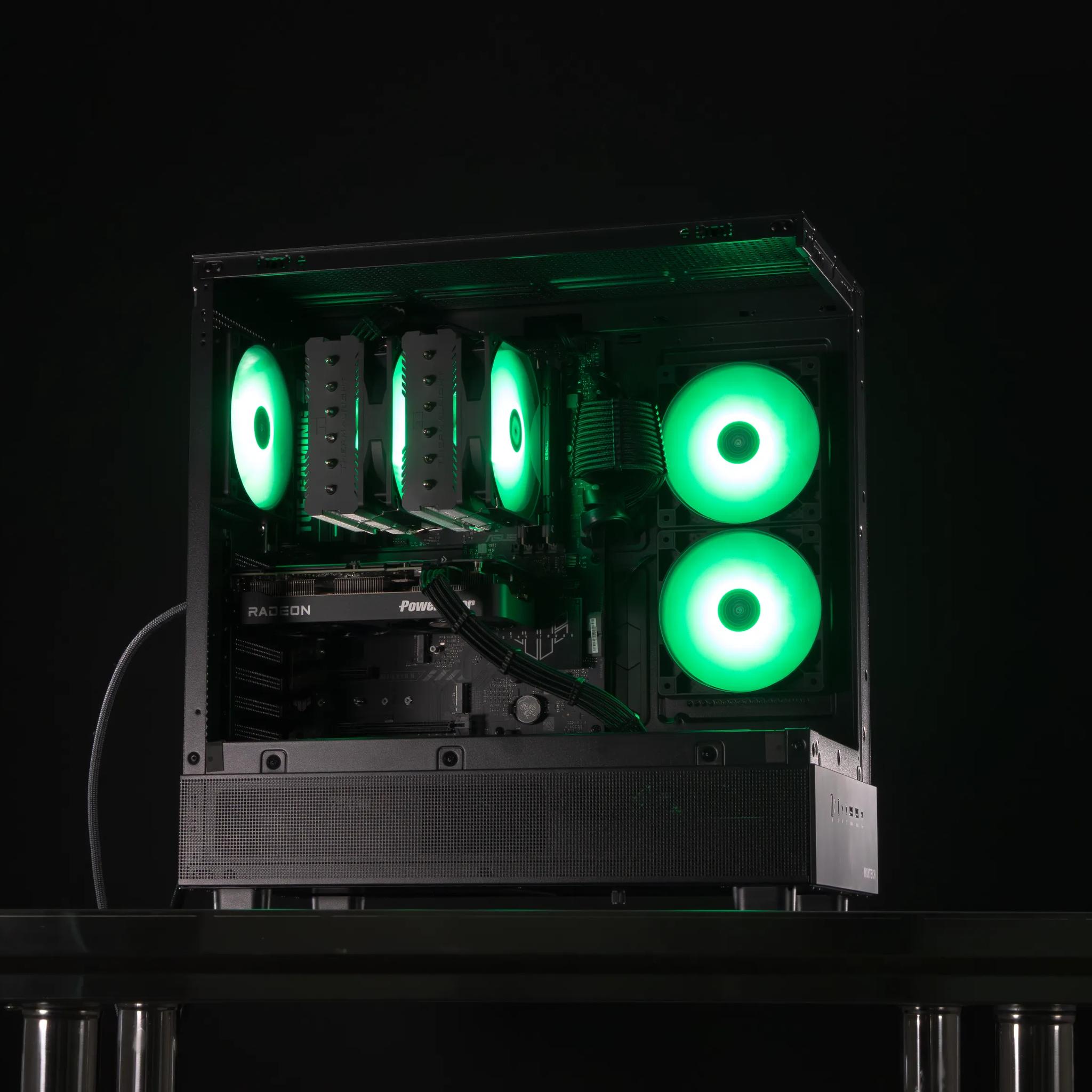 ⚡ Bolt ⚡  RX 9060XT / AMD R5 7600X3D / 1TB NVME / 32GB DDR5 RAM / Air Cooler / Windows 11 Pro