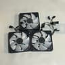 CORSAIR RS120 ARGB 120mm PWM Fans  – Triple Pack – Black