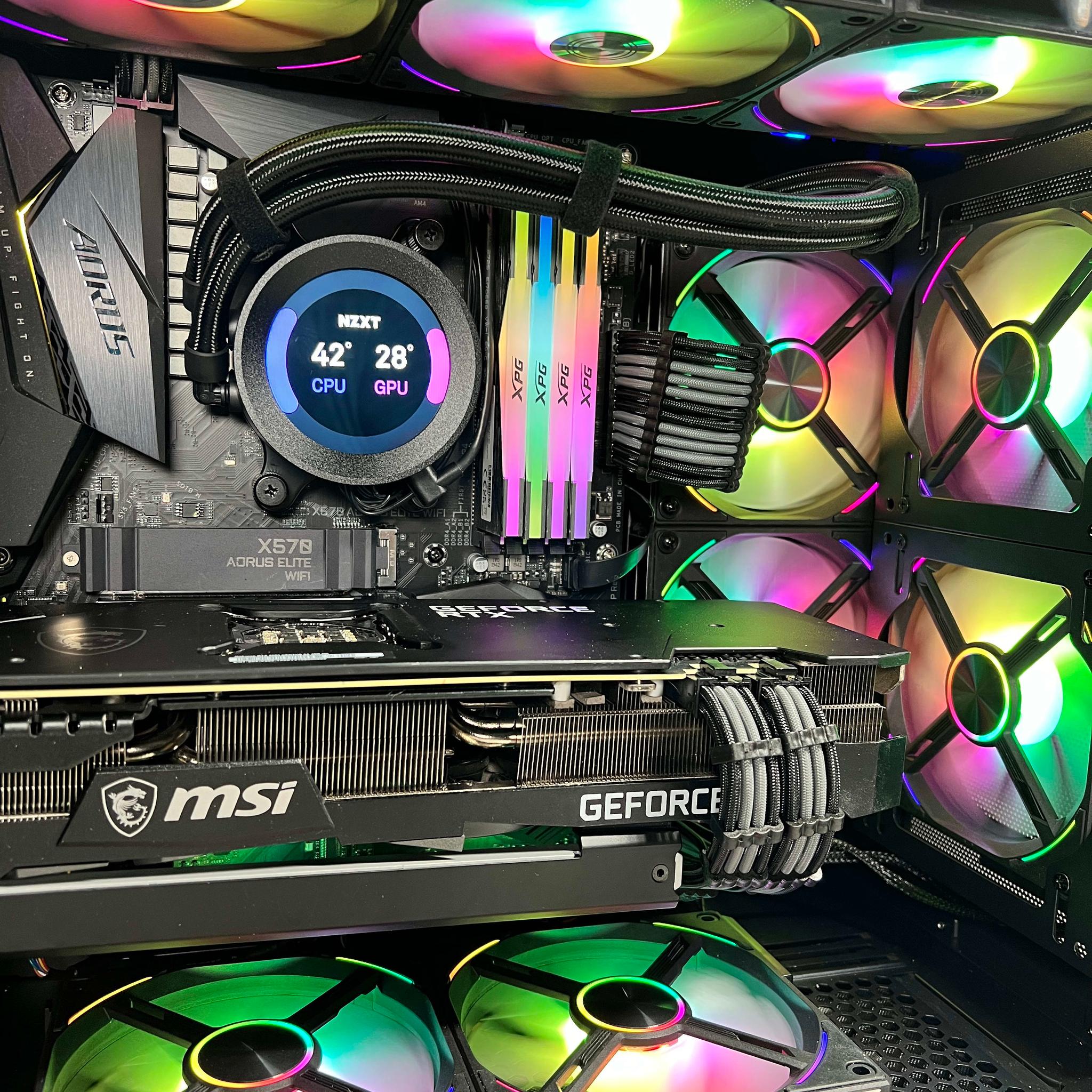 Dark Knight  Ryzen 7 5800X | RTX 3080 Gaming PC