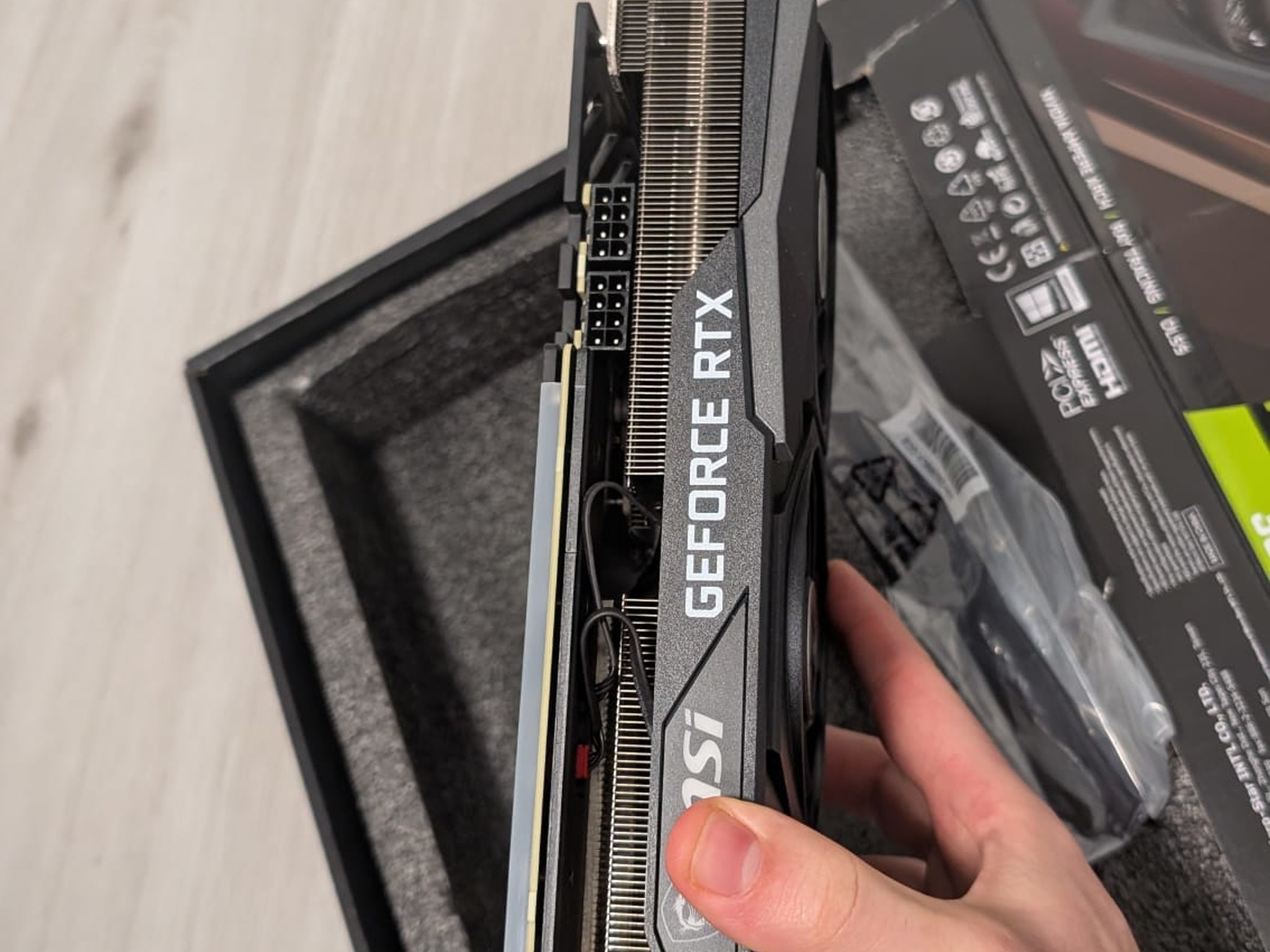 Clean and well-maintained - MSI Gaming Trio GeForce RTX 3070 8GB (in original packaging)