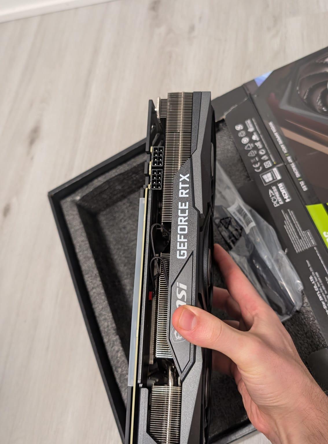 Clean and well-maintained - MSI Gaming Trio GeForce RTX 3070 8GB (in original packaging)