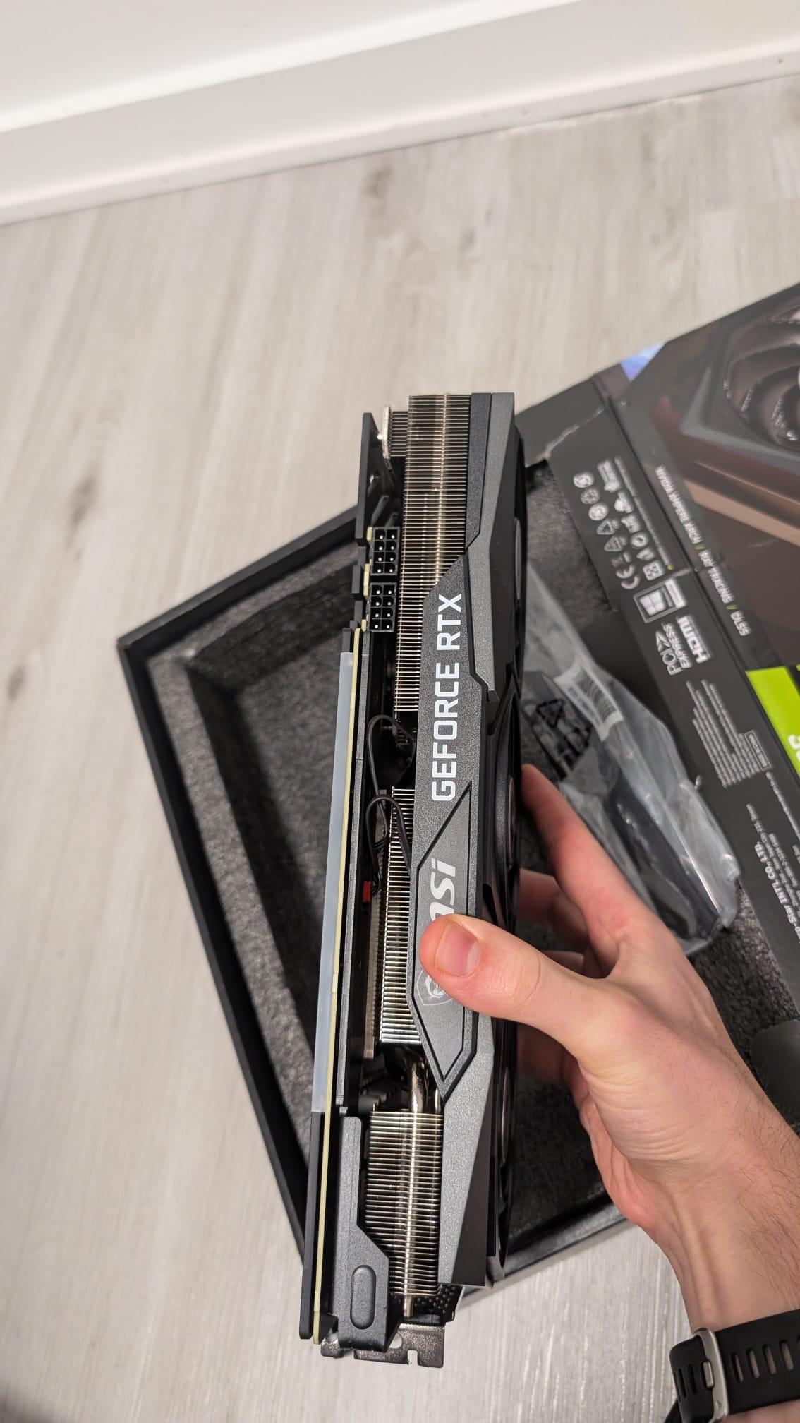 Clean and well-maintained - MSI Gaming Trio GeForce RTX 3070 8GB (in original packaging)