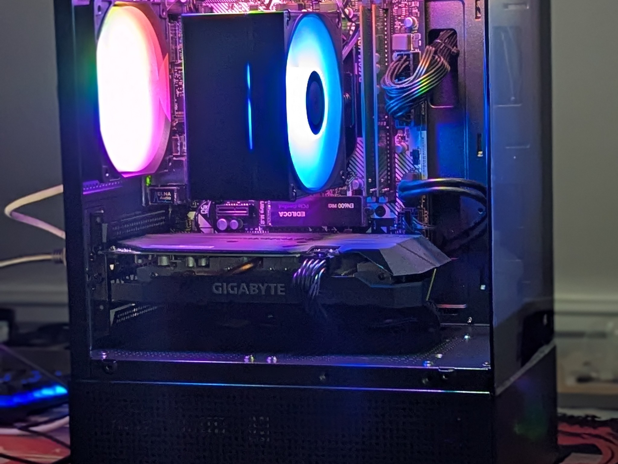 自作PC　RYZEN5 2600X・8GB・128GB・GTX745・WIN11 Gaming PC| AMD Ryzen 5 2600X|NVIDIA GEFORCE GTX 1660 SUPER|16 GB