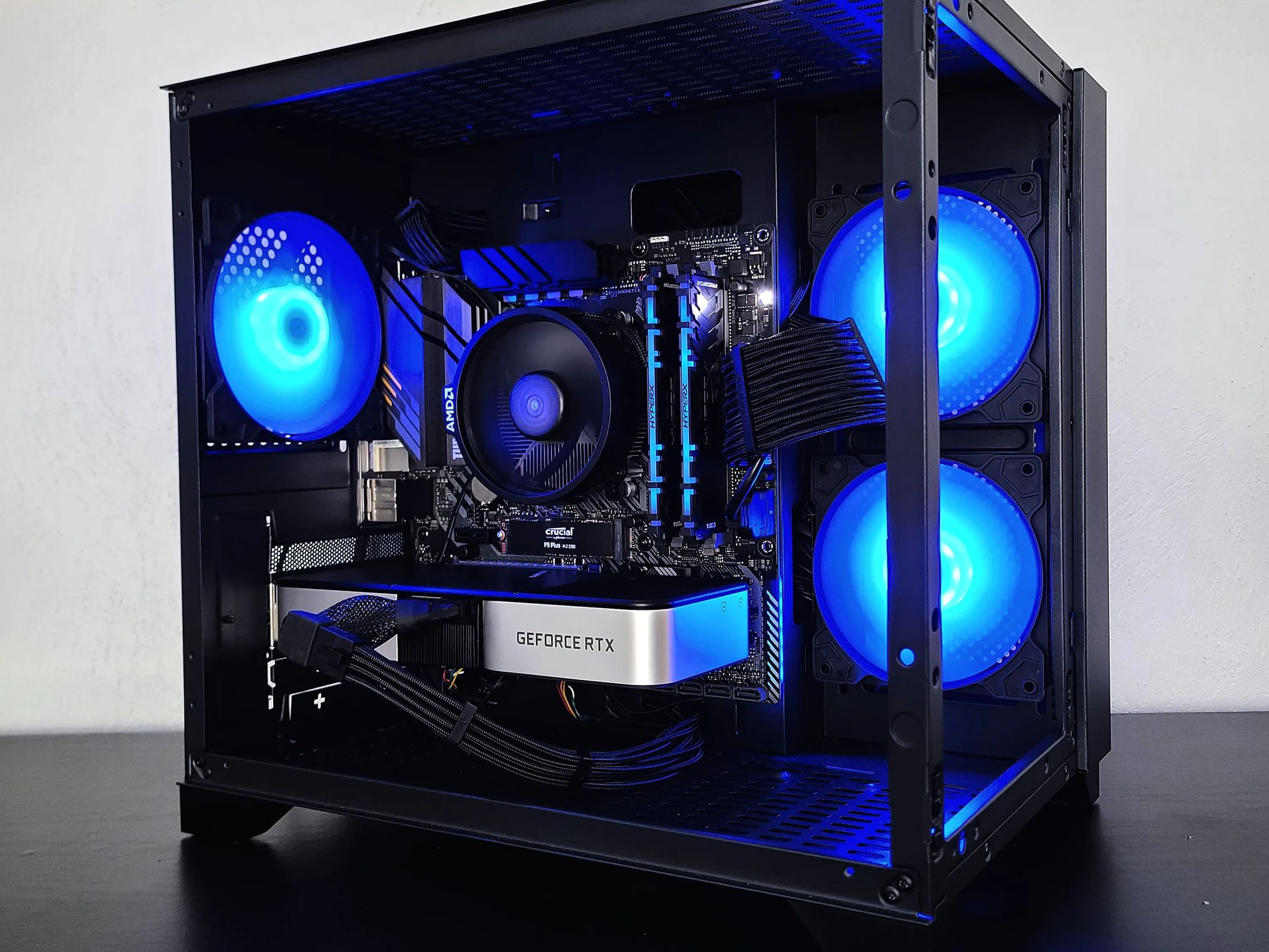 RTX 3060 TI / Ryzen 5 3600 / 32GB RAM ⬛ Midnight Hue ⬛