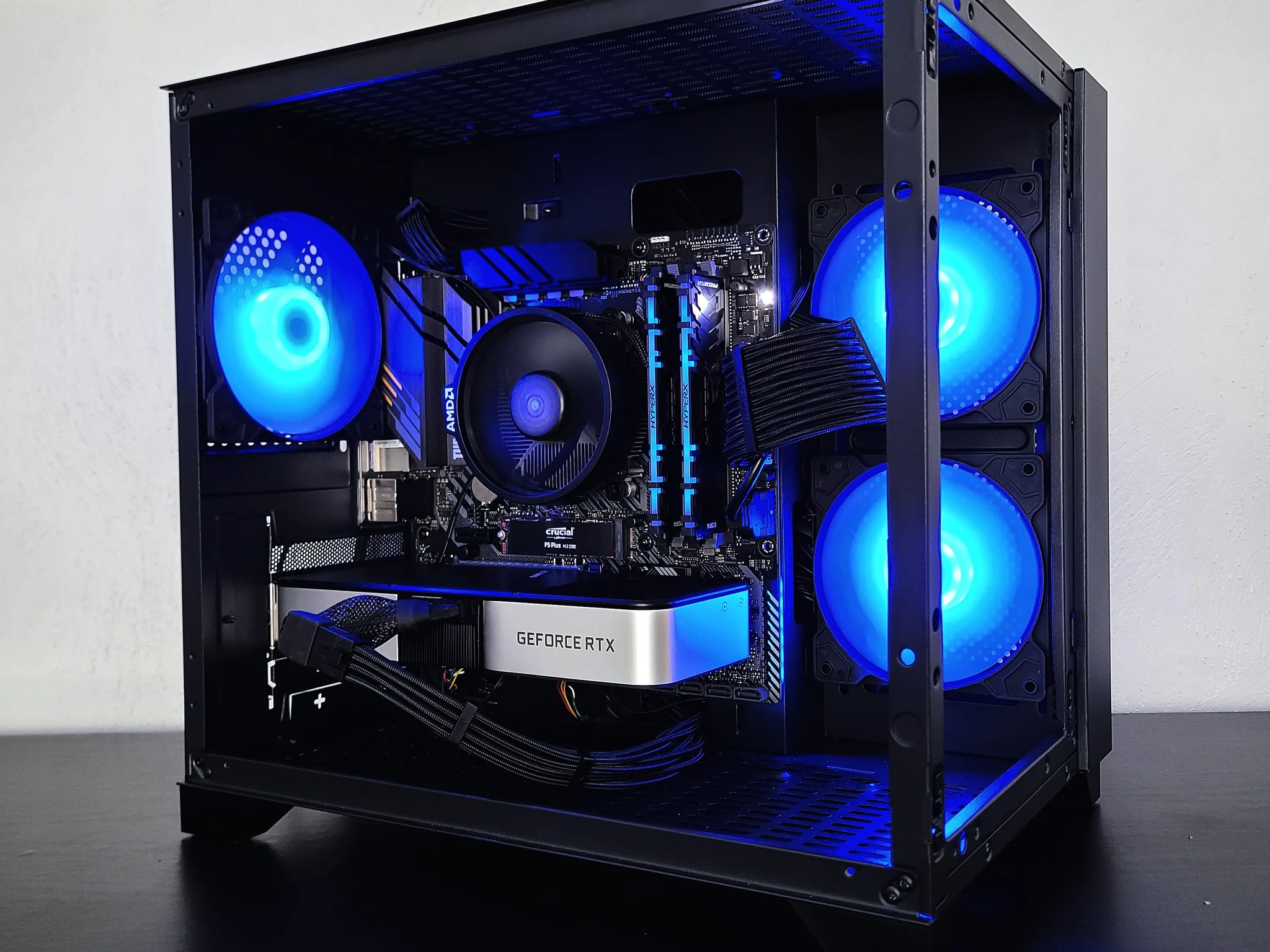 RTX 3060 TI / Ryzen 5 3600 / 32GB RAM ⬛ Midnight Hue ⬛