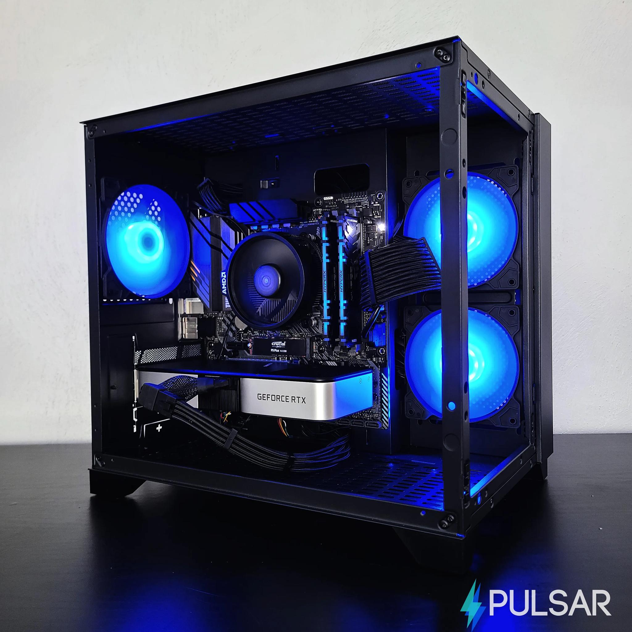 RTX 3060 TI / Ryzen 5 3600 / 32GB RAM ⬛ Midnight Hue ⬛