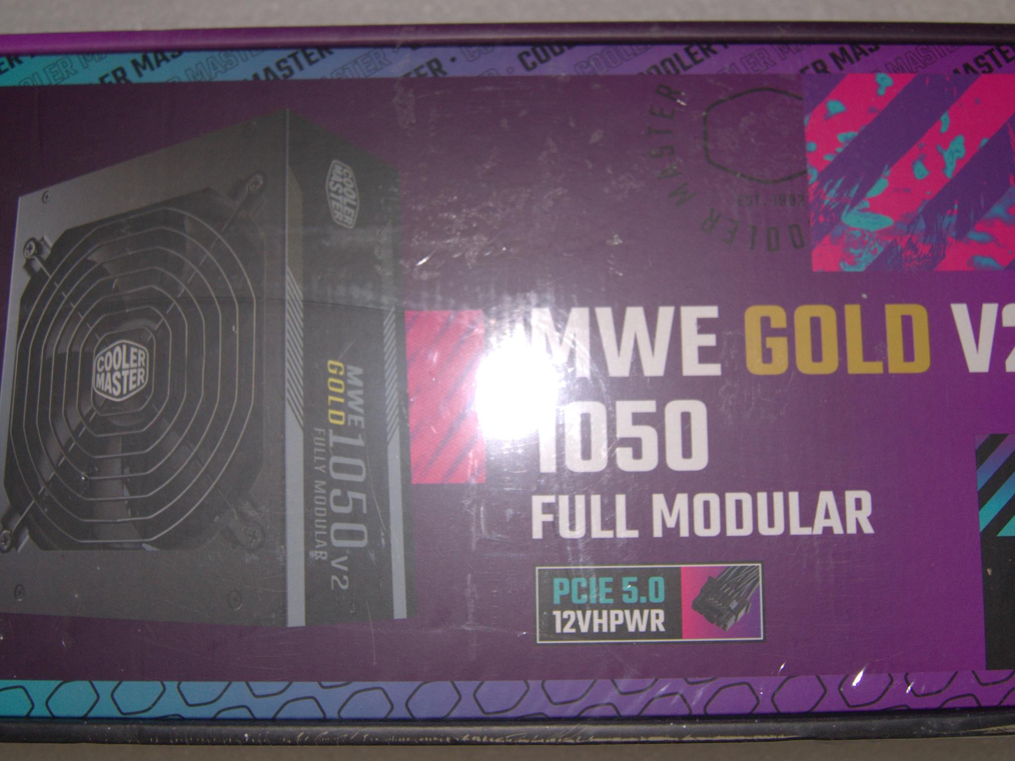 Cooler Master MWE Gold 1050 V2 ATX 3.0 Fully Modular, 1050W Power Supply