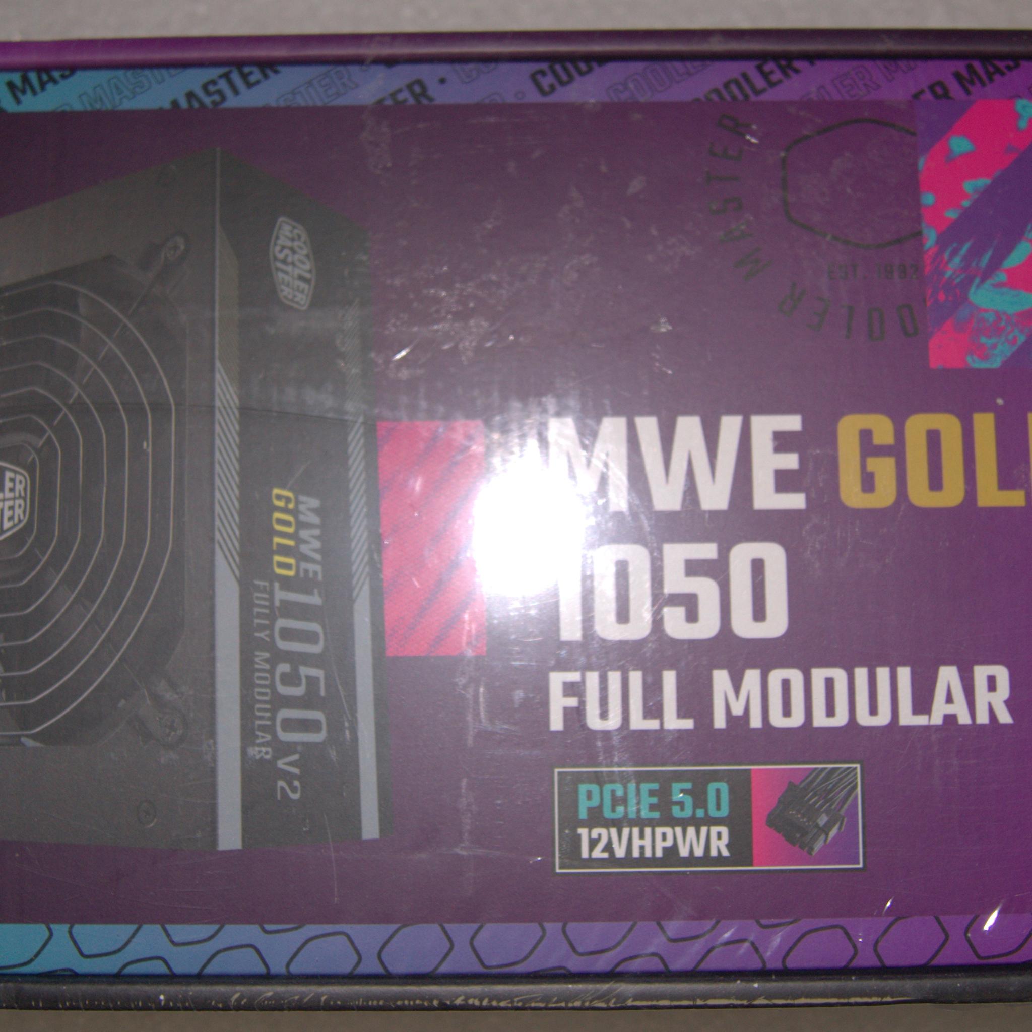 Cooler Master MWE Gold 1050 V2 ATX 3.0 Fully Modular, 1050W Power Supply
