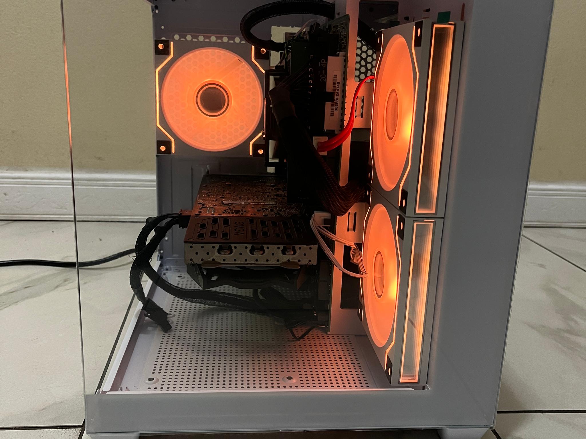 🟠🔥RTX 2060, Intel i5-7400, 16GB RAM,  500 GB SSD, High Performance RGB Gaming PC w/ Remote 🖥️