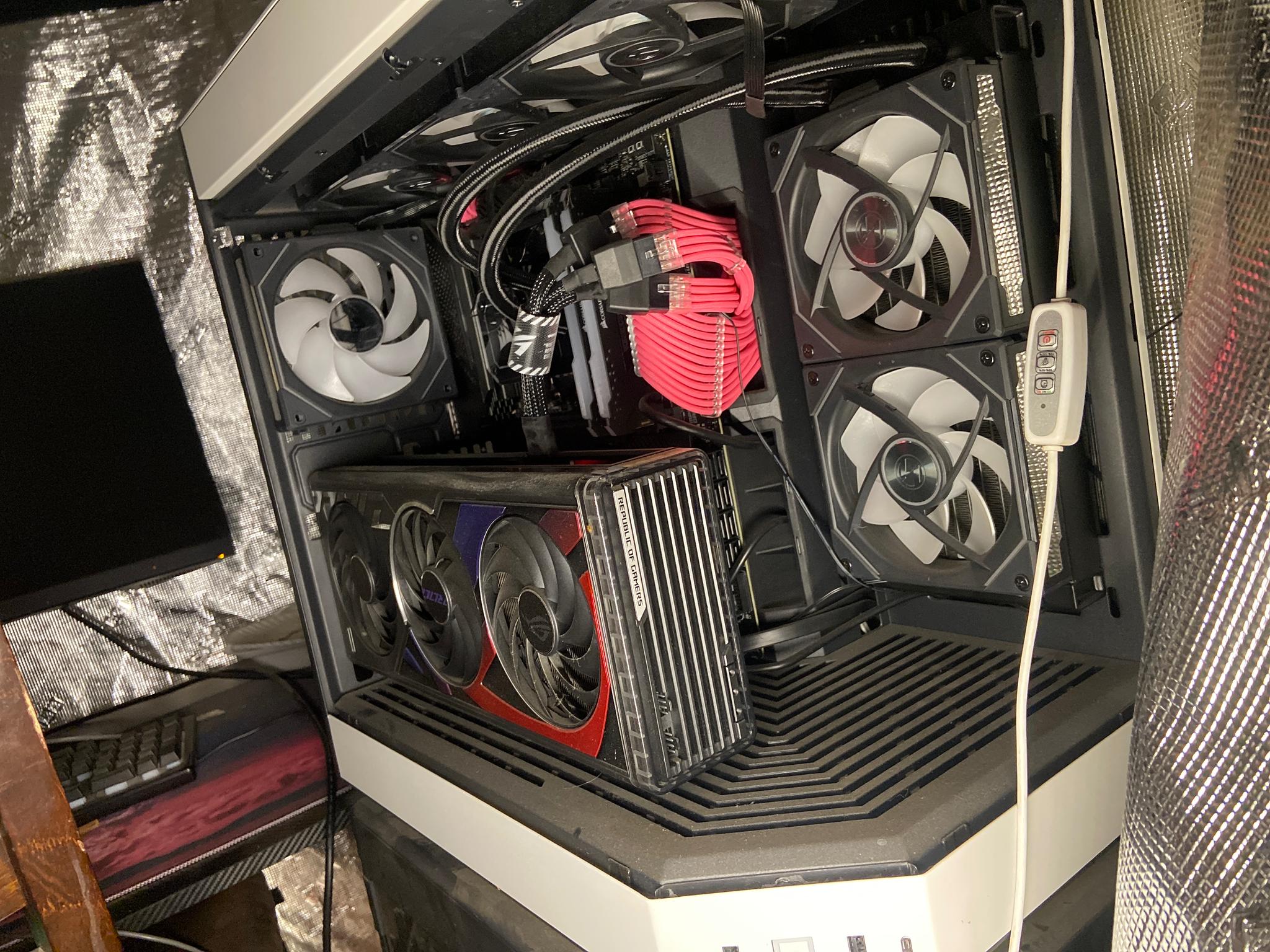 Custom built rog strix 4070ti ryzen 7 5800x