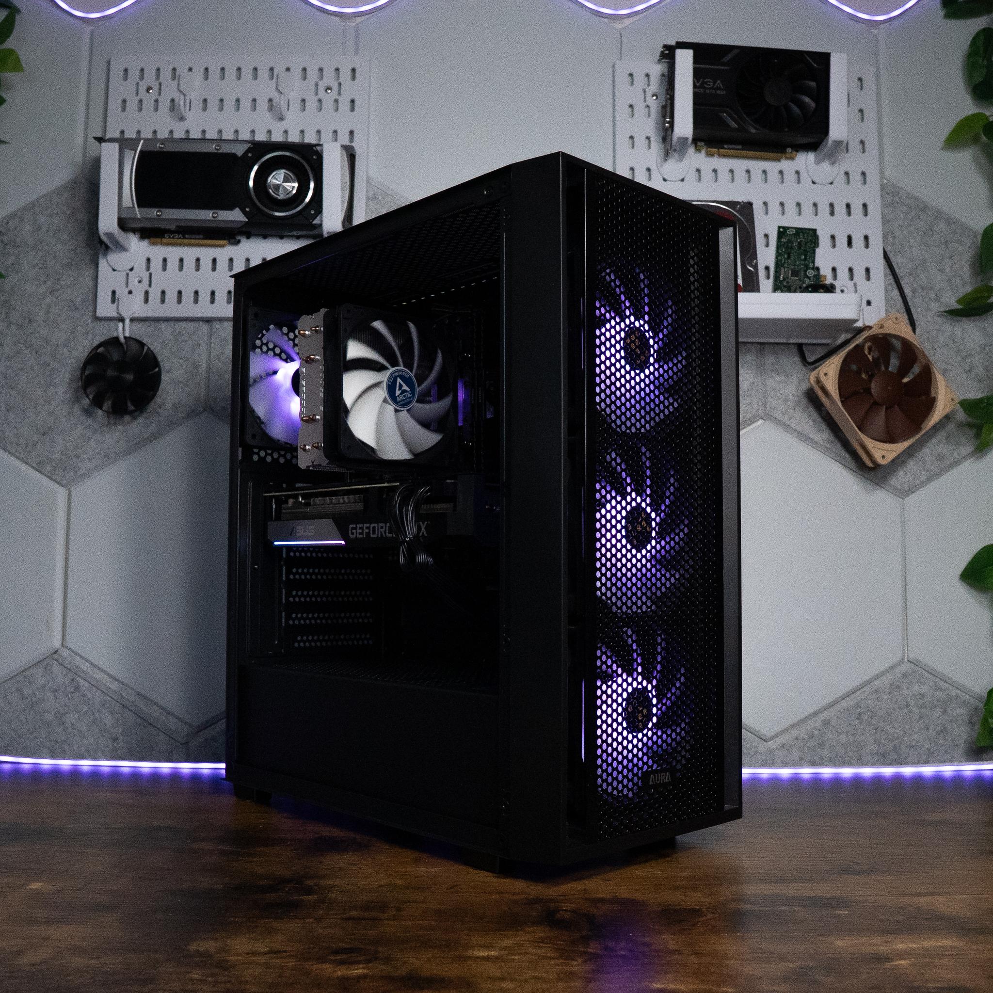 🐝🐝 | ASUS RTX 3070 8GB OC Edition | INTEL i5-12400 | 16GB DDR4 RAM | 2TB SSD | Y2K Destiny SILVER