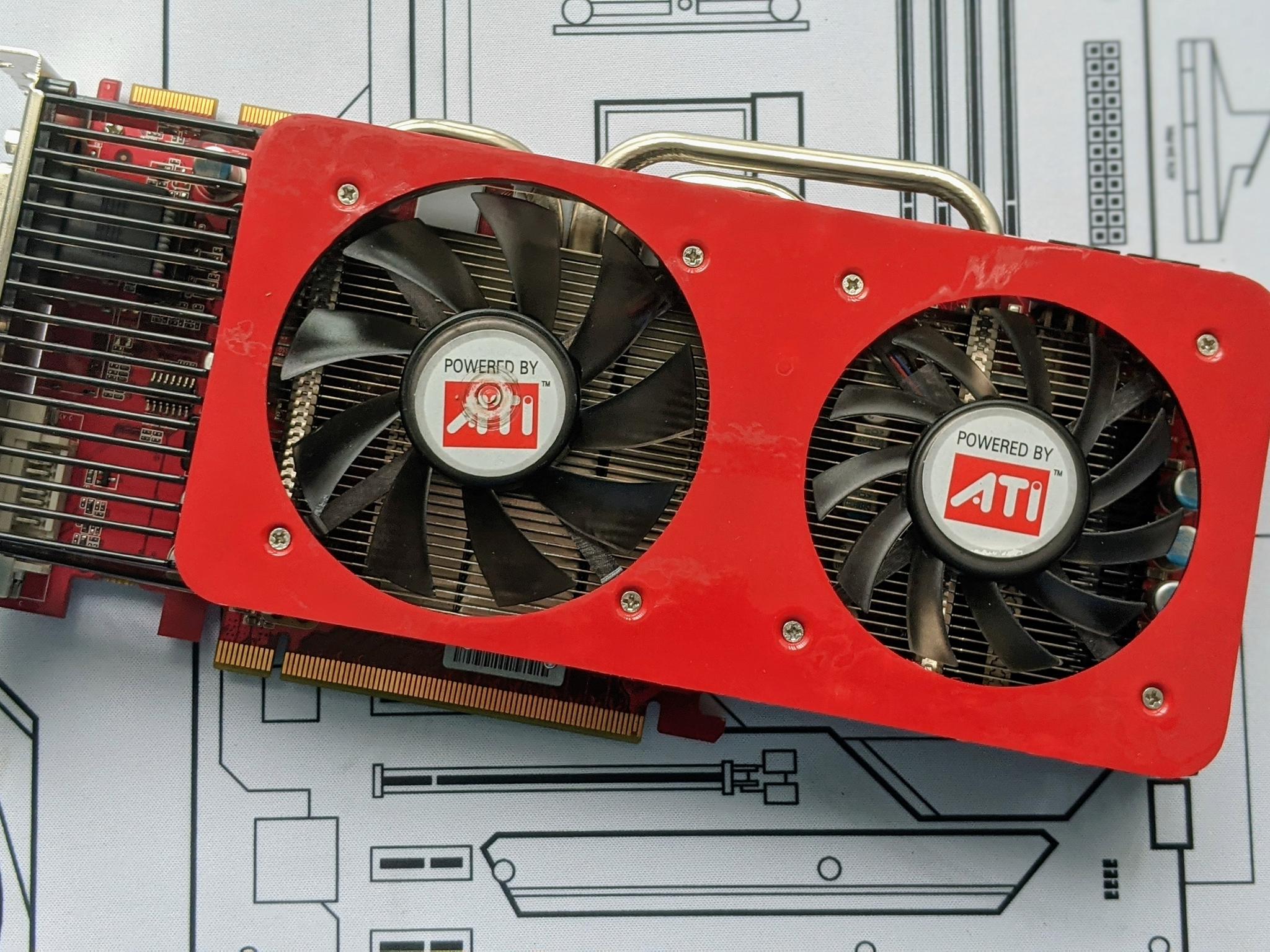 ATI Radeon Palit HD 4870 Sonic Dual 512 MB GPU (READ DESC.)