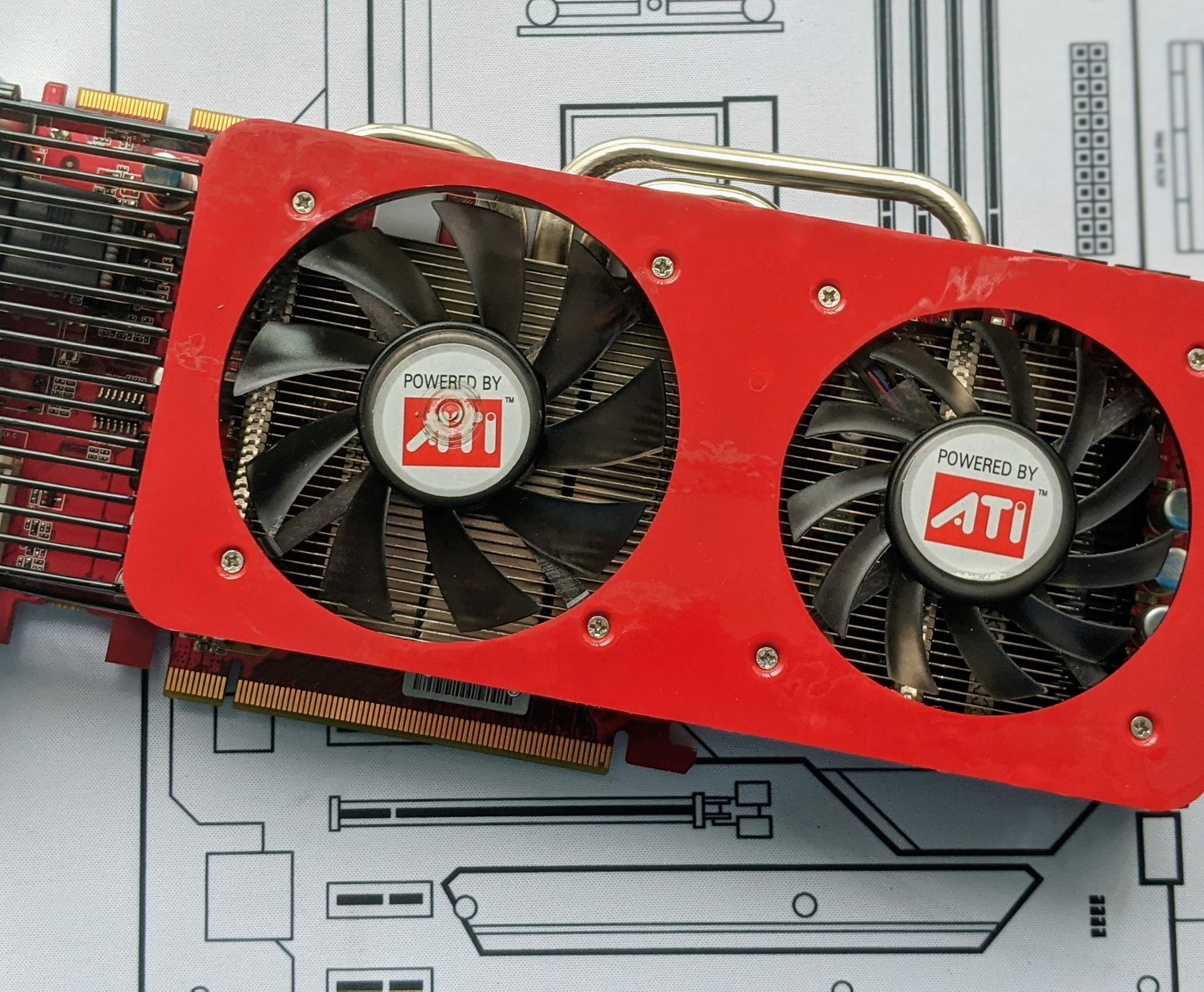 ATI Radeon Palit HD 4870 Sonic Dual 512 MB GPU (READ DESC.)