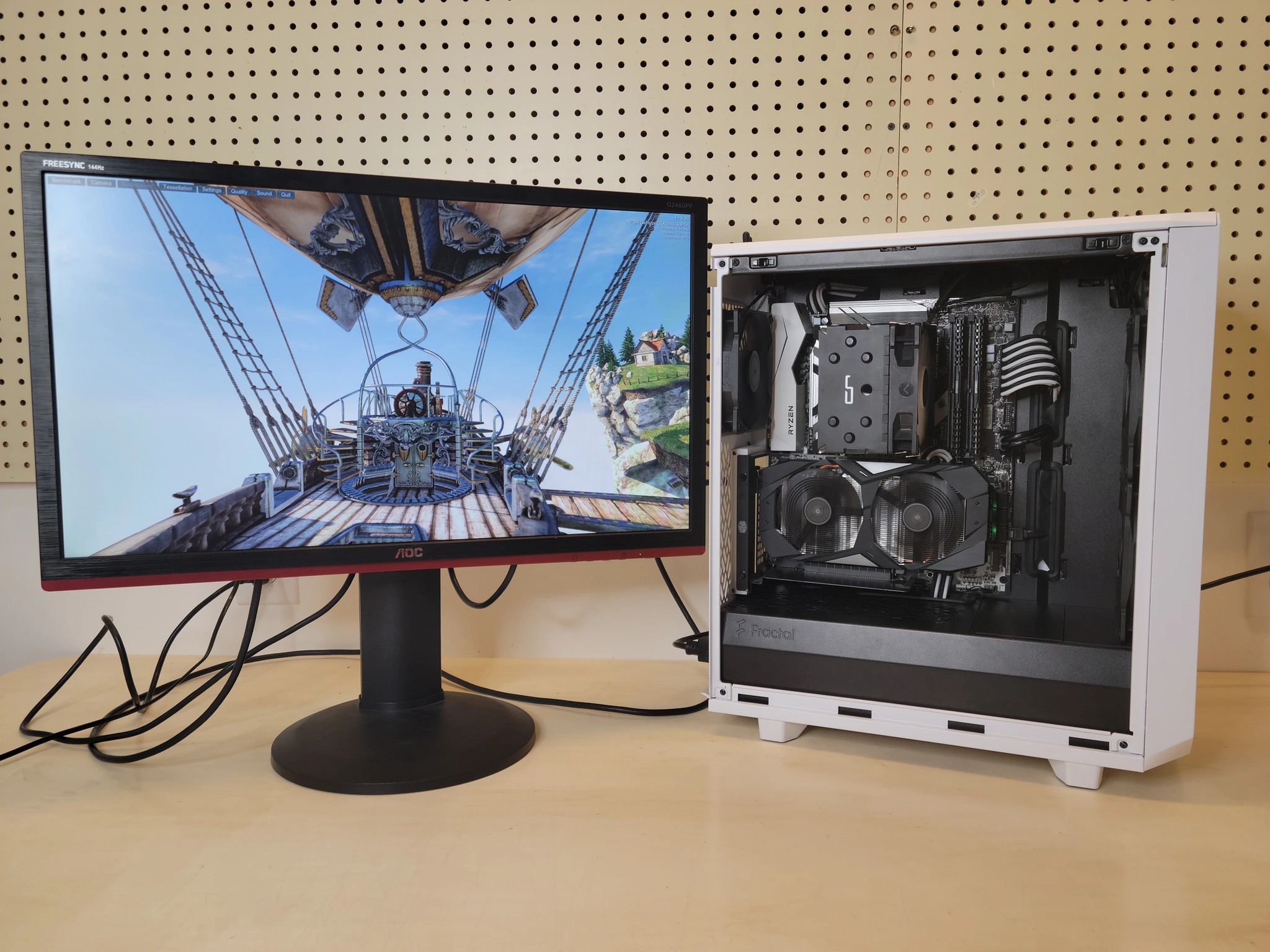 ⬜️⬛️⬜️ "Sweet 16" 1660 Super + R5 1600 Gaming PC