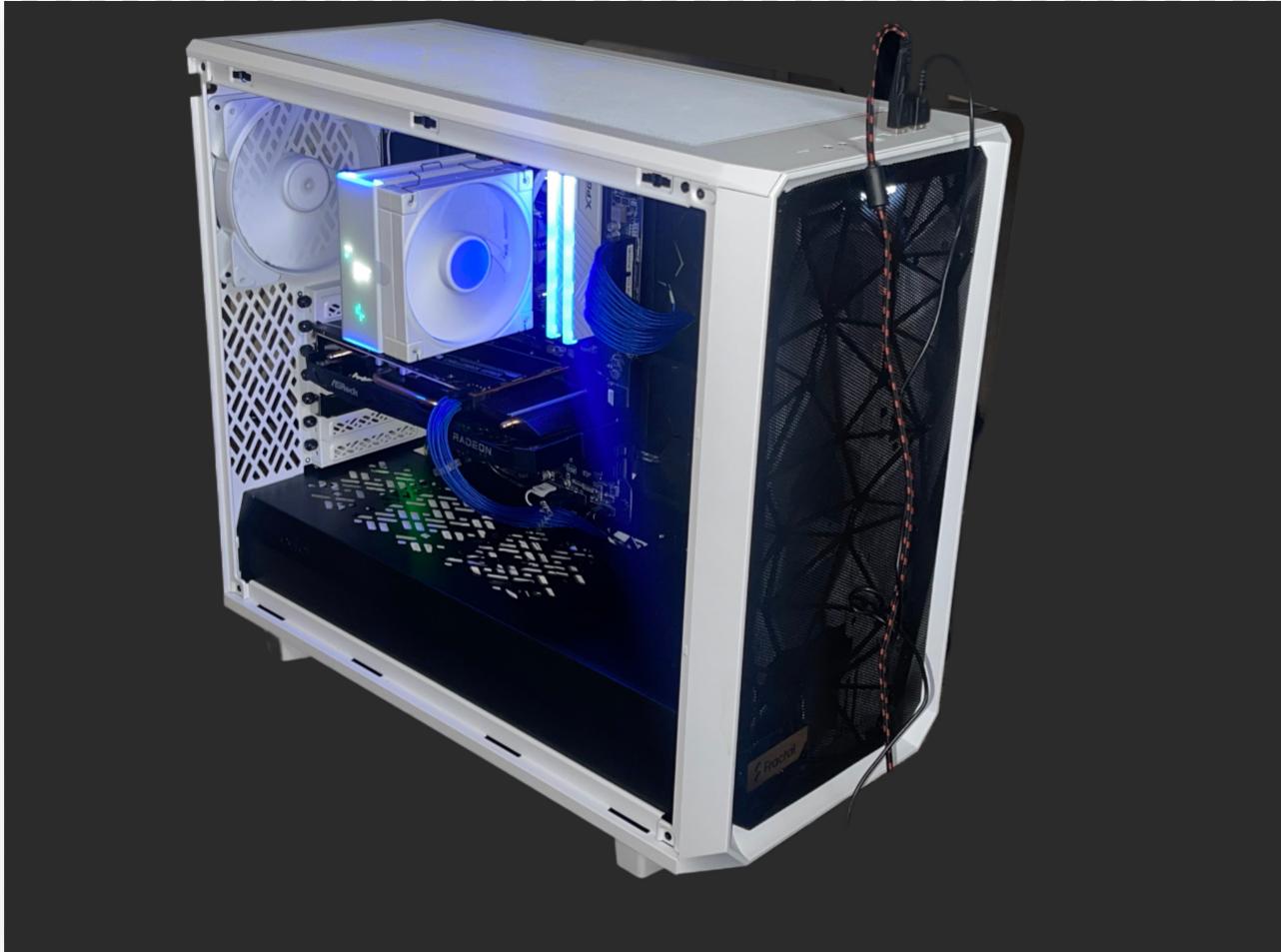 RX 7600, Ryzen 5 3600, 16 GB RAM (NO SHOTCUTS)