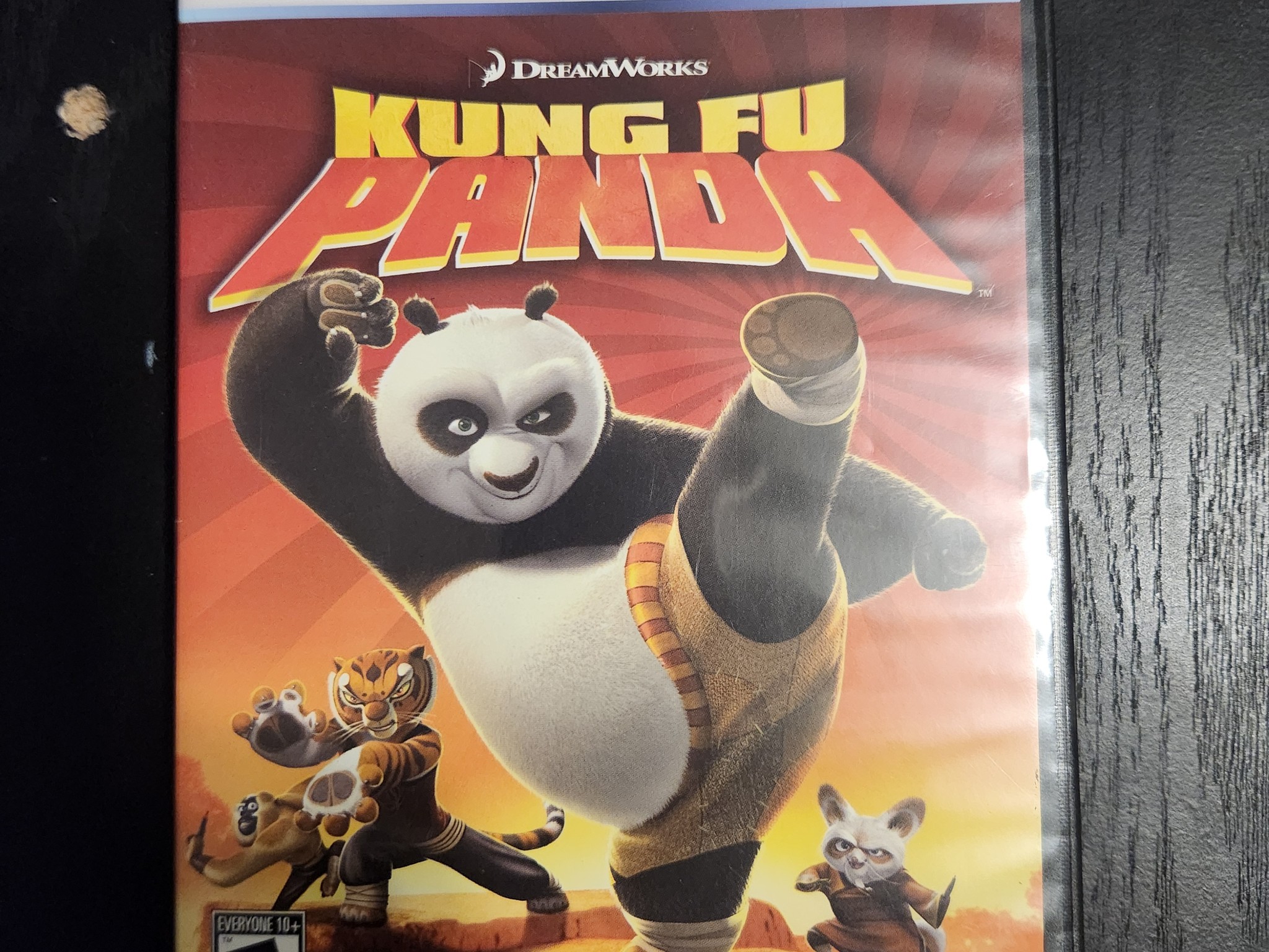Kung Fu Panda retro game DVD ready to play