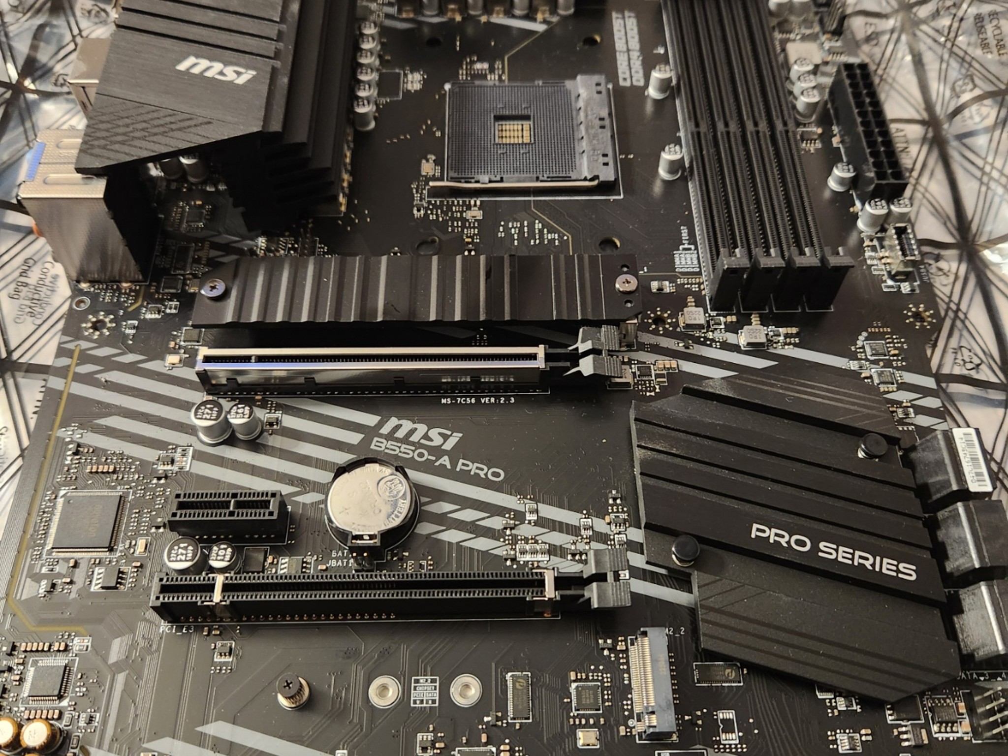 LIKE NEW B550-A PRO MOTHERBOARDS