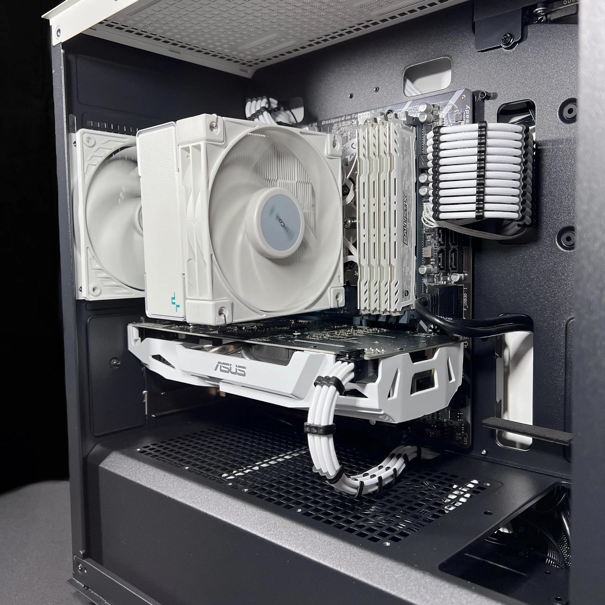 ⬛⬜ White Budget Gaming PC | i5-8500 | GTX 1060 - 6GB ⬜⬛