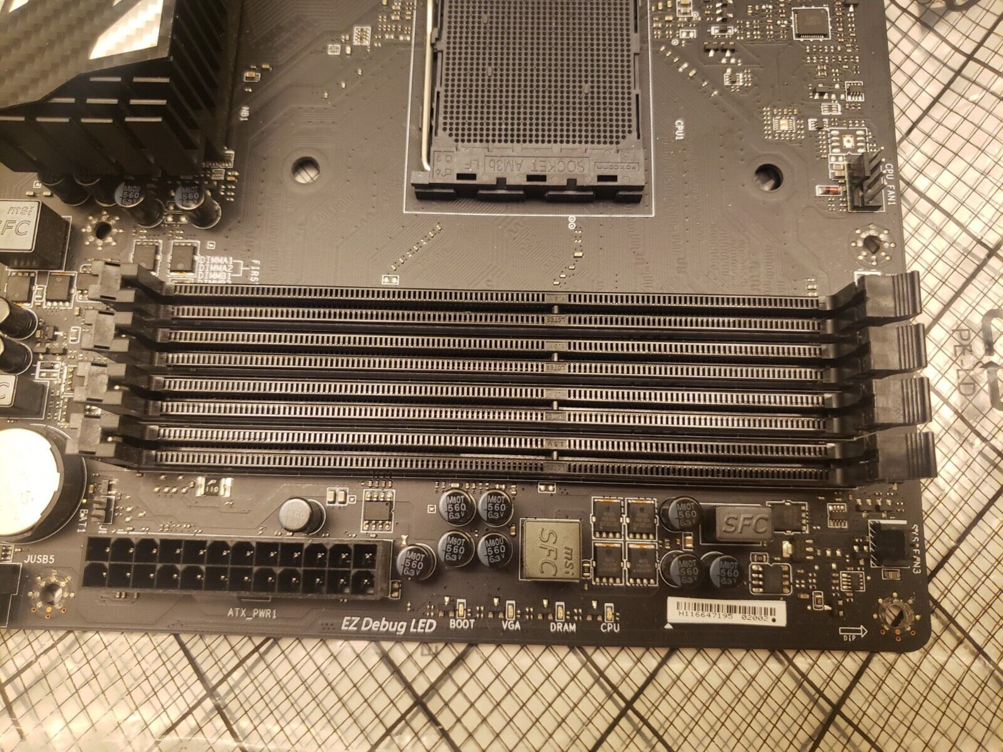 MSI 970A GAMING PRO CARBON AM3+ Including 32GB Corsair 2400 MHz Ram