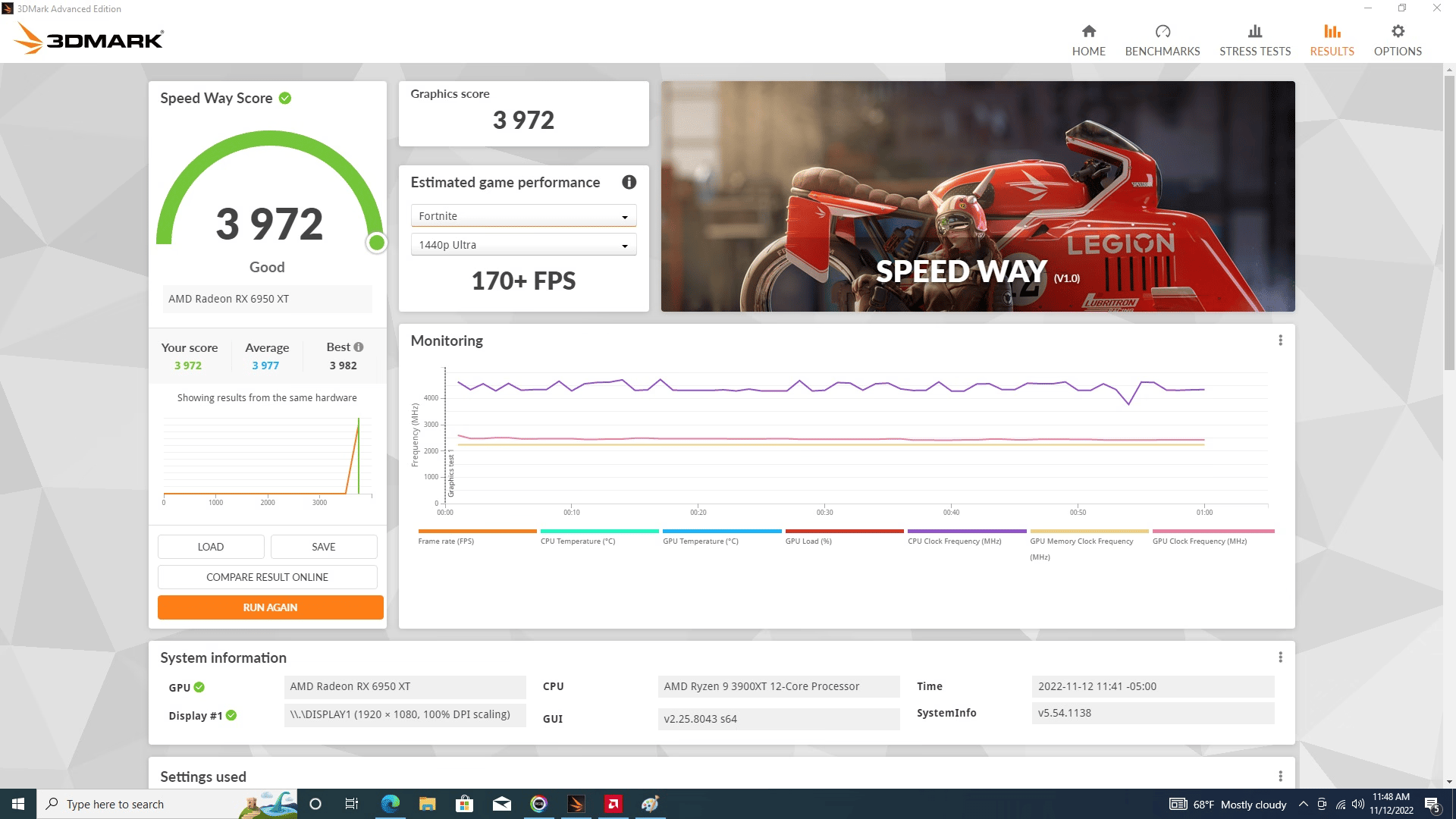 Goku Ultra Instinct || Gaming PC-Ryzen 3900XT 12Cores-AMD RX 6950XT-32GB DDR4 RAM- 1.5 TB SSD
