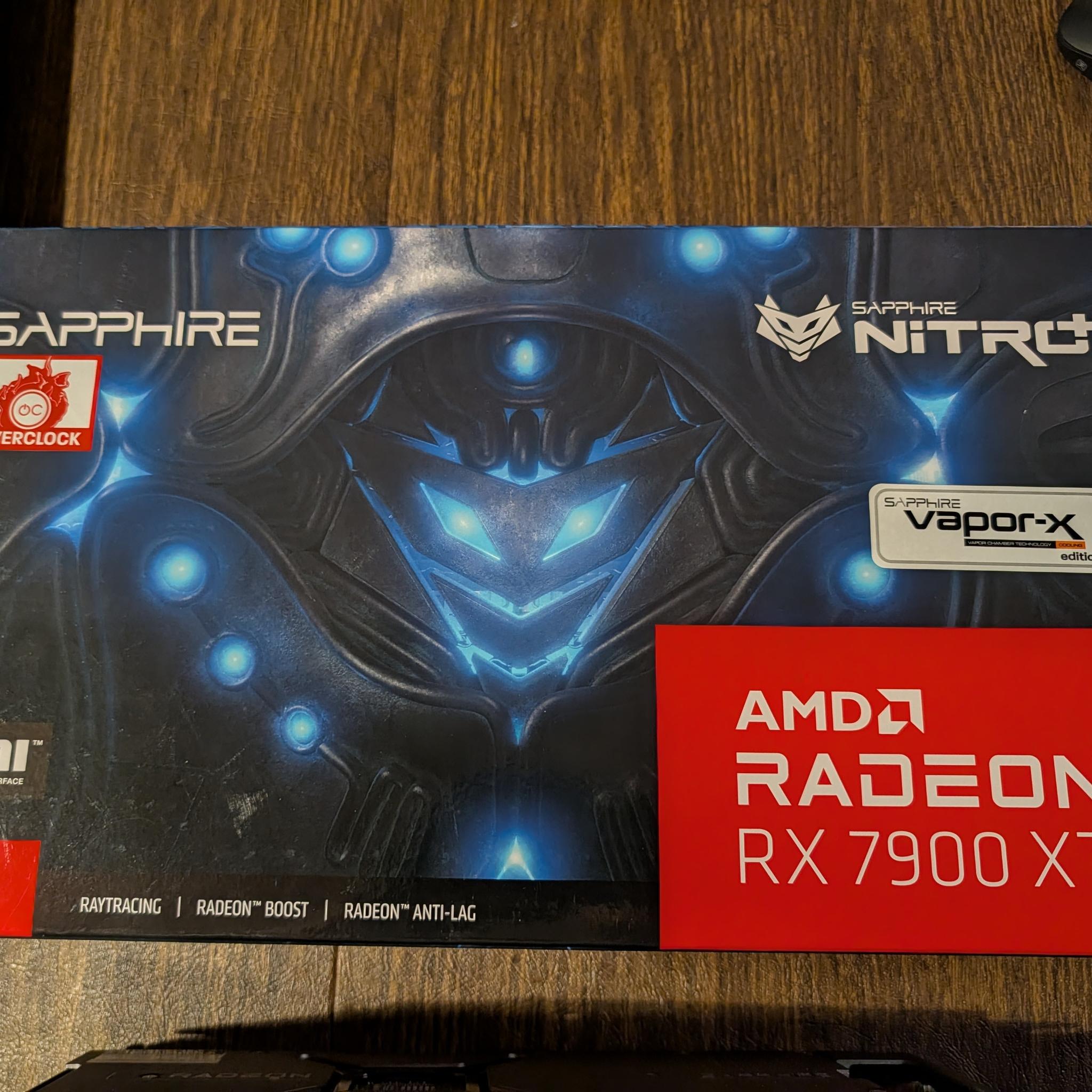 SAPPHIRE NITRO+ AMD Radeon RX 7900 XTX Gaming OC Vapor-X 24GB GDDR6 GPU