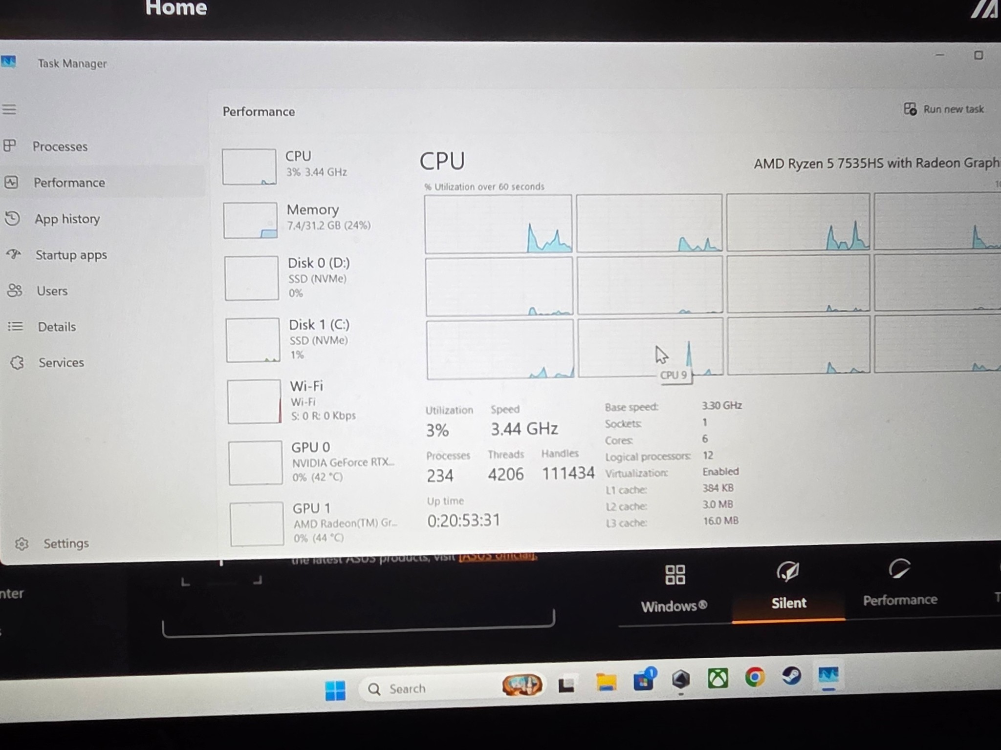 Like new only used for a month asus a15 laptop w 4060 gpu upgraded ram and more storage