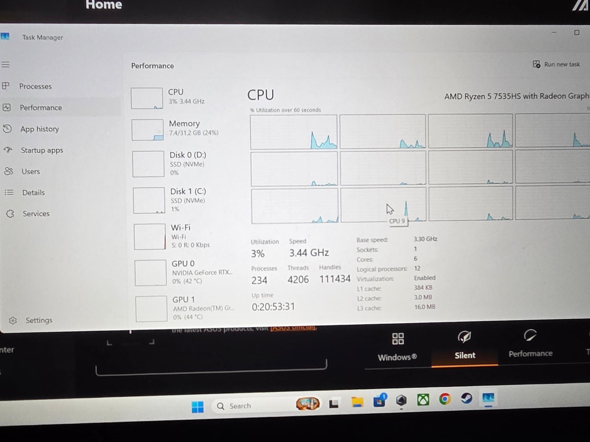 Like new only used for a month asus a15 laptop w 4060 gpu upgraded ram and more storage