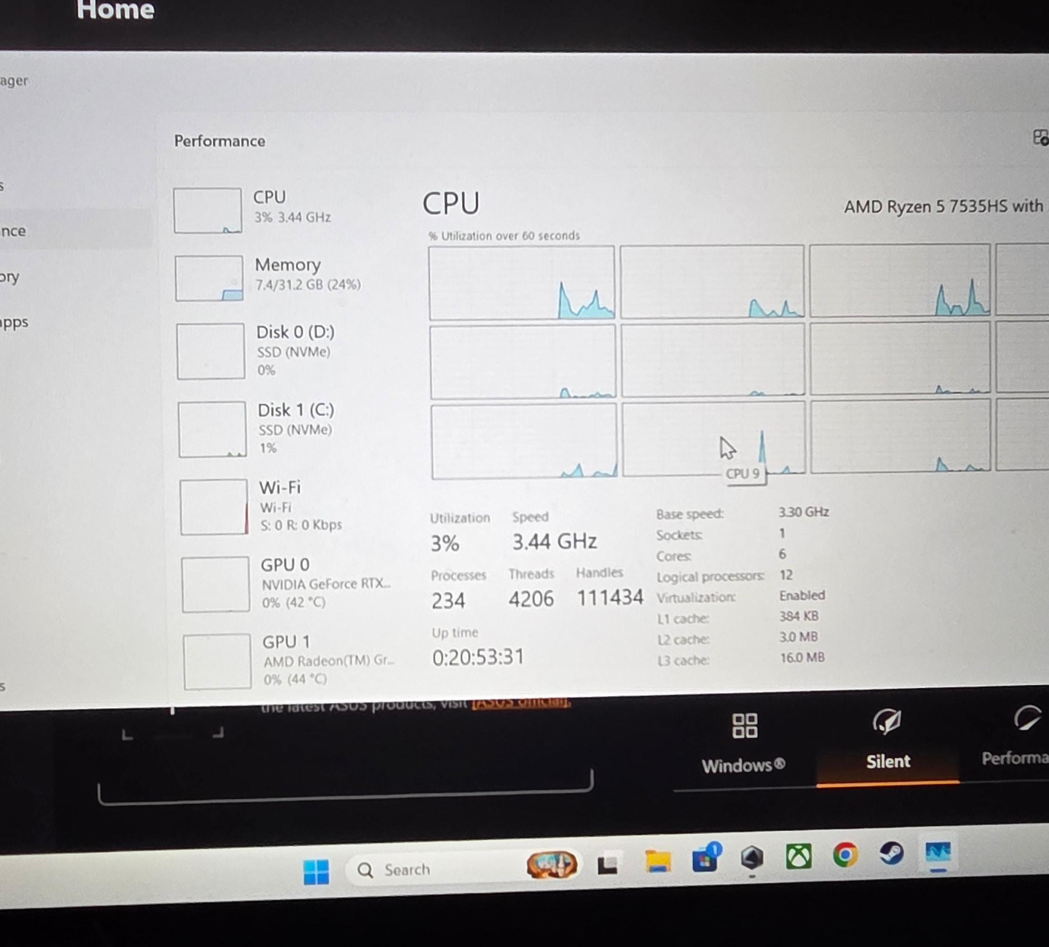 Like new only used for a month asus a15 laptop w 4060 gpu upgraded ram and more storage